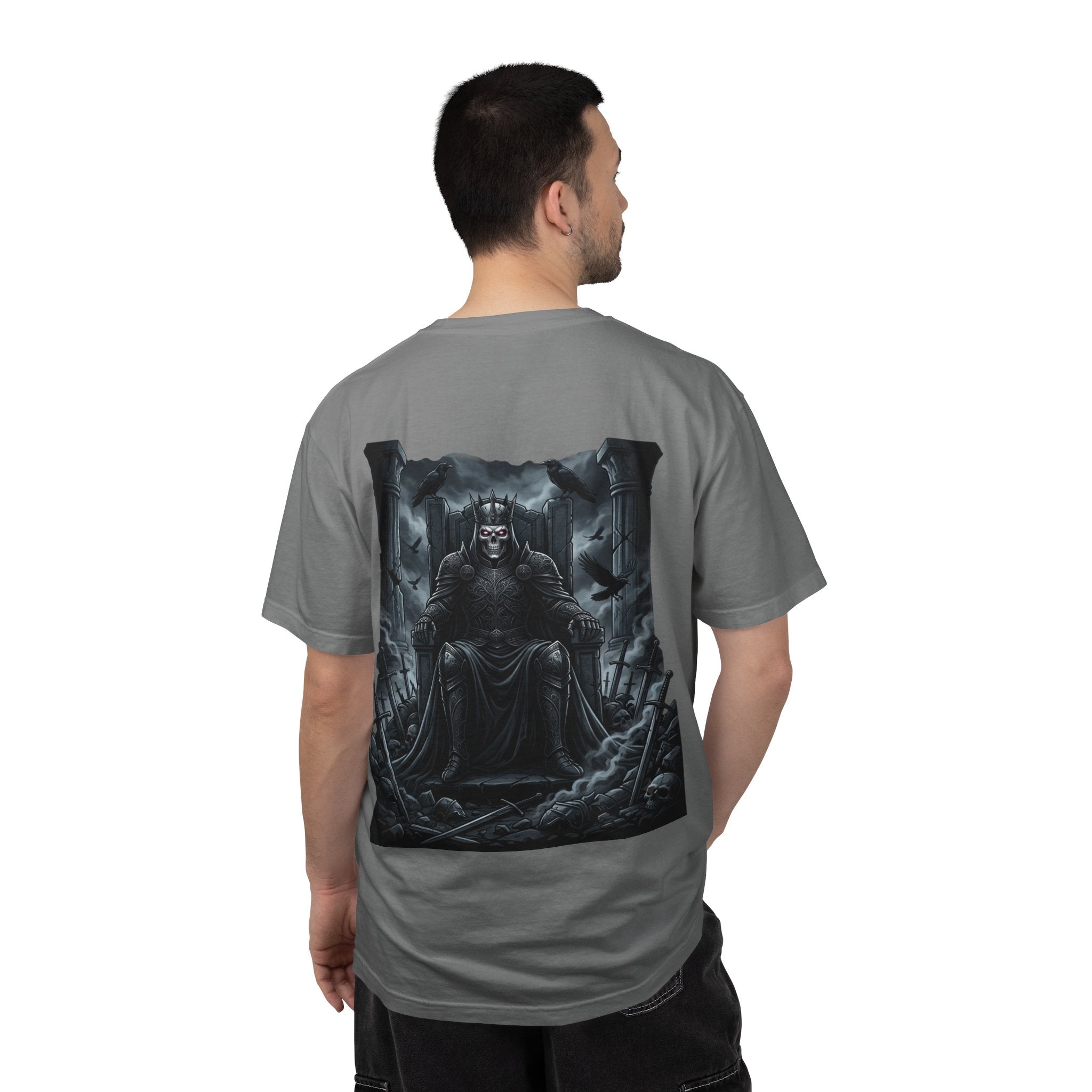 Dark Throne T-Shirt — Gothic King Graphic Tee