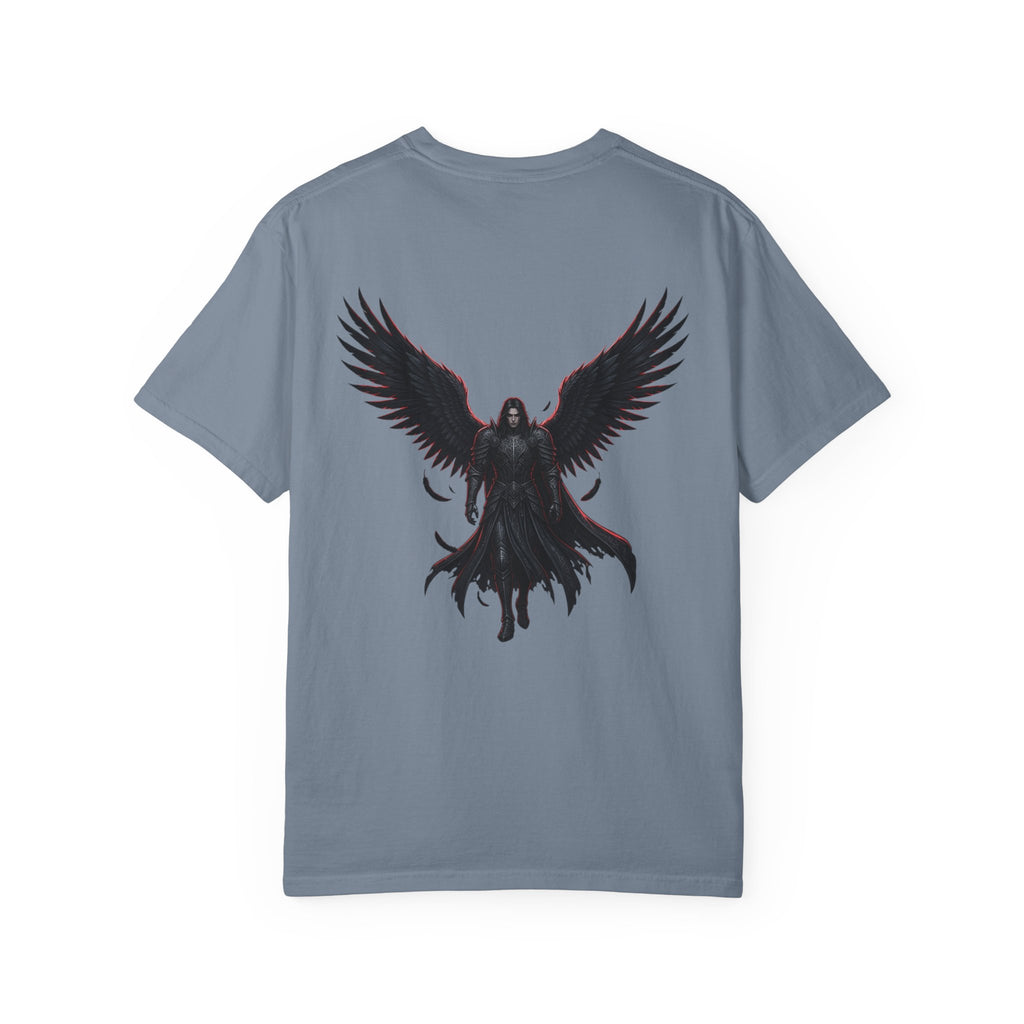 Raven Reaper Graphic T-Shirt — Dark Gothic Backprint