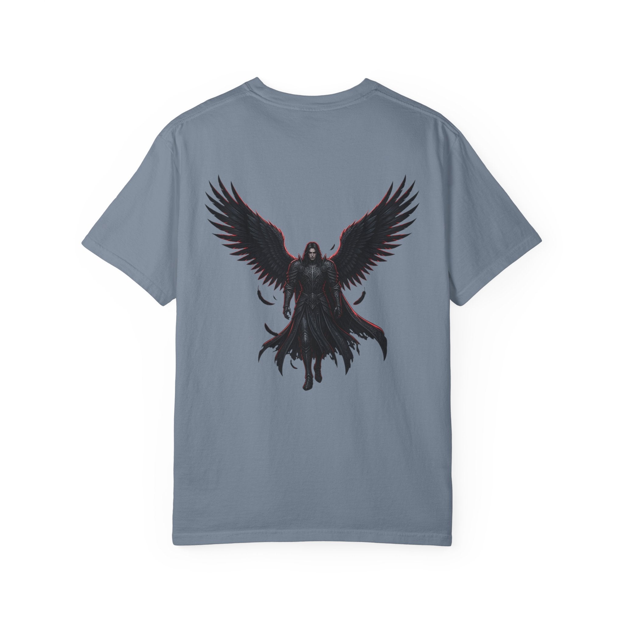 Raven Reaper Graphic T-Shirt — Dark Gothic Backprint