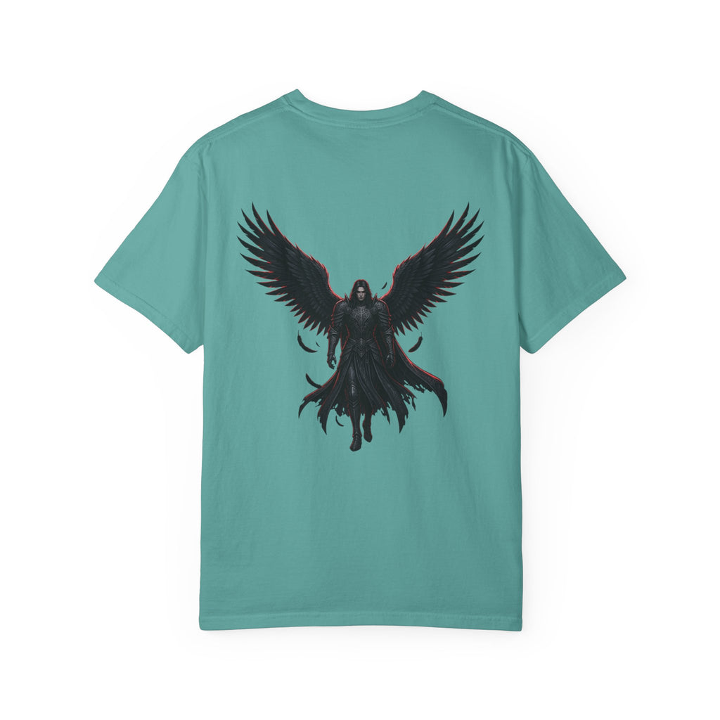 Raven Reaper Graphic T-Shirt — Dark Gothic Backprint