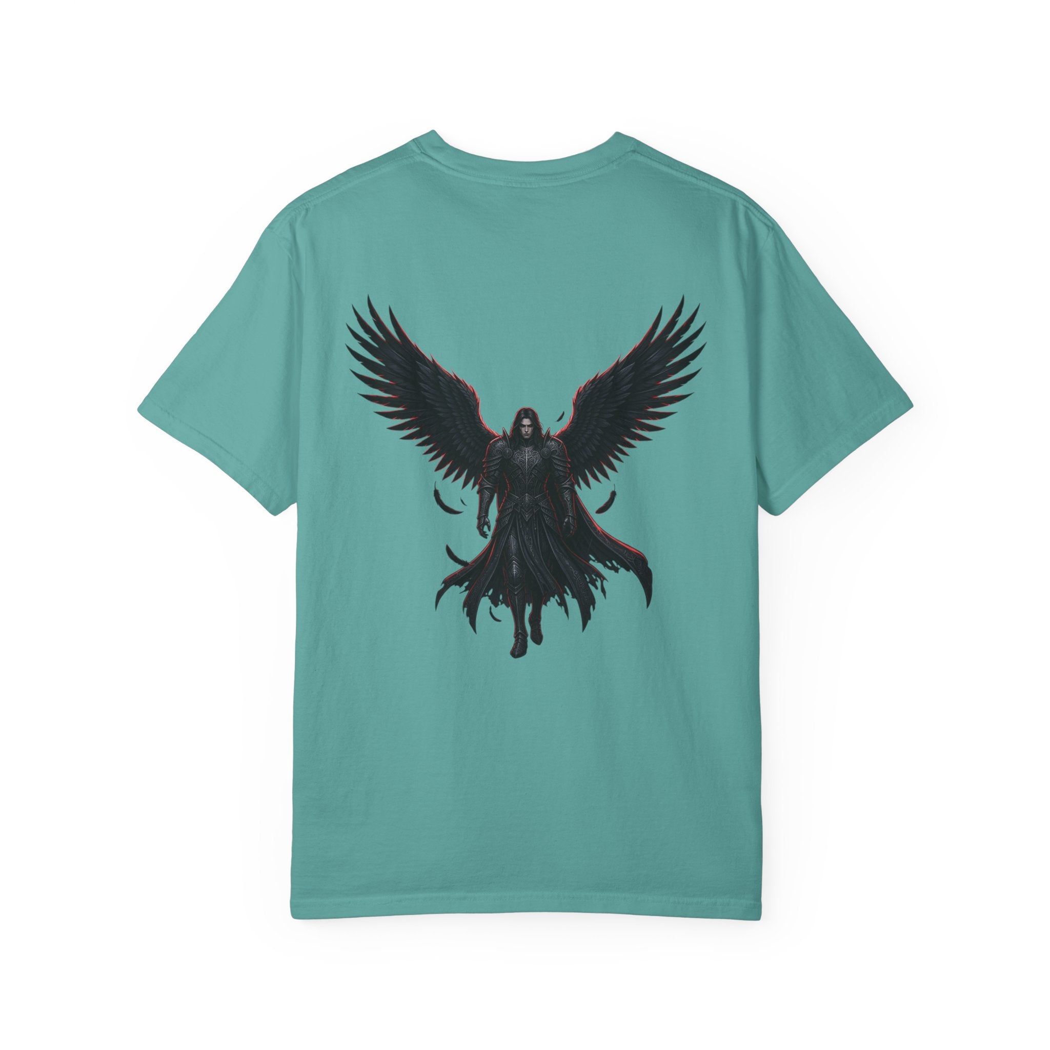 Raven Reaper Graphic T-Shirt — Dark Gothic Backprint