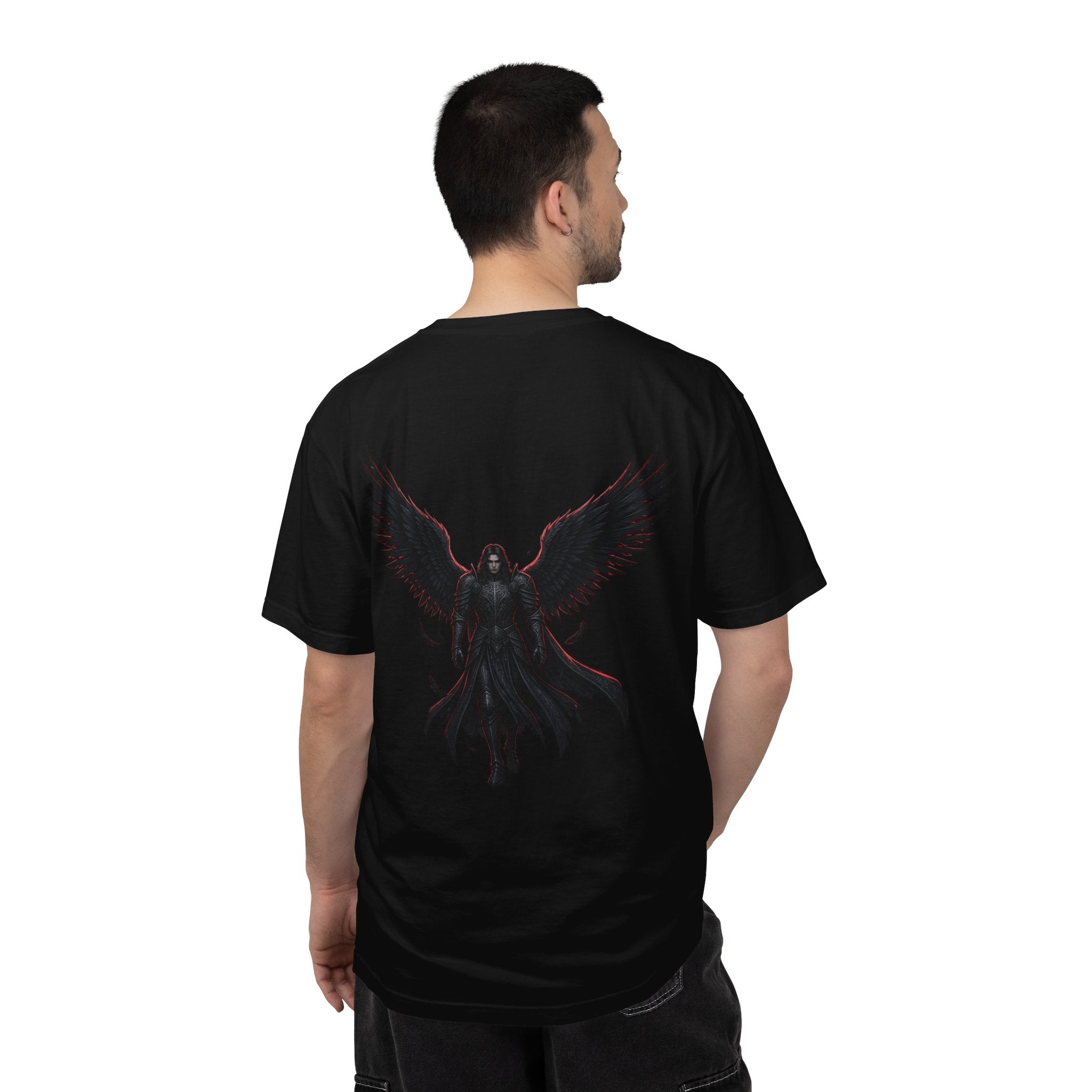 Raven Reaper Graphic T-Shirt — Dark Gothic Backprint