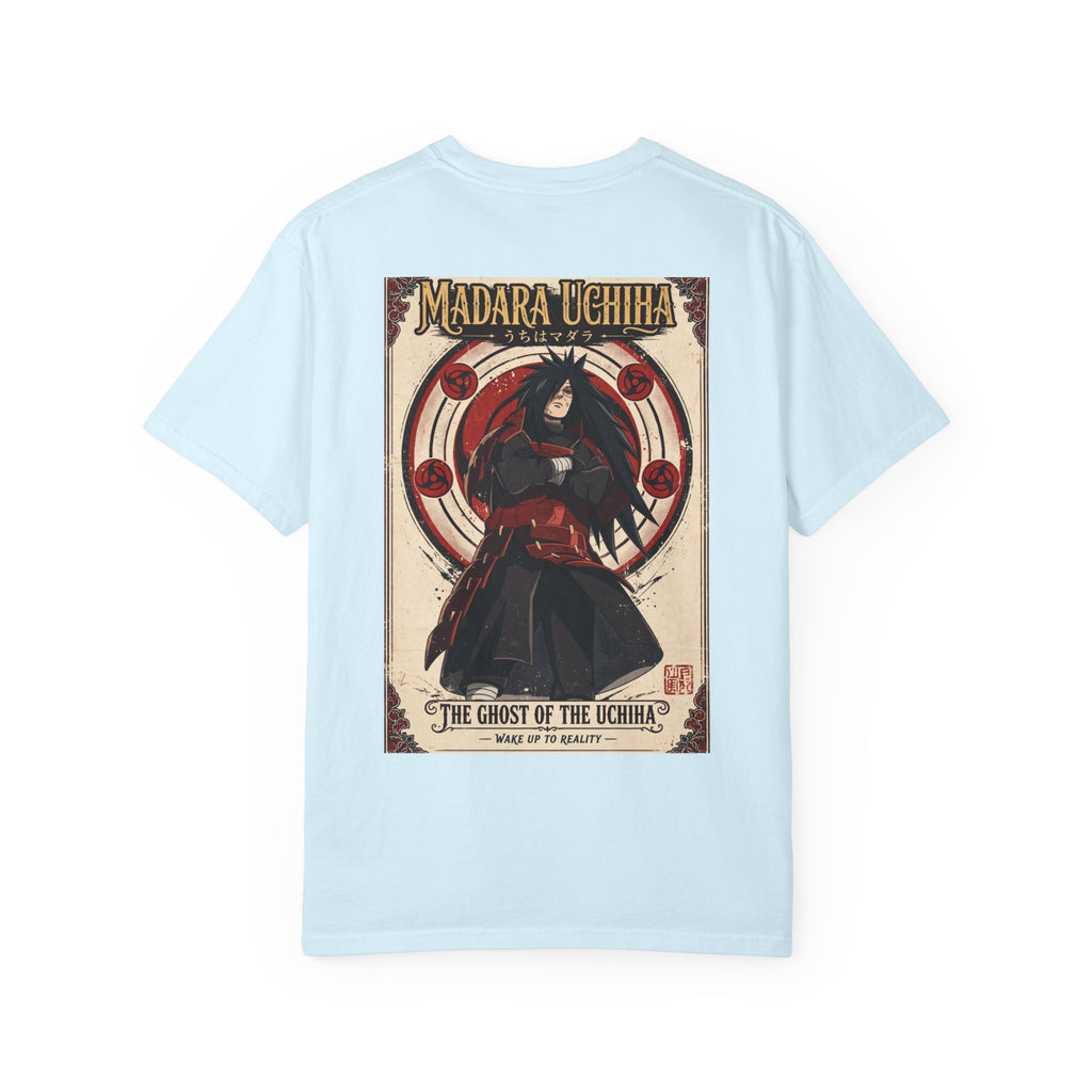 Madara Uchiha Anime T-Shirt — "The Ghost of the Uchiha" Vintage Poster Tee