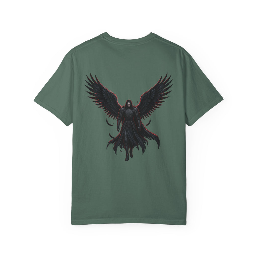 Raven Reaper Graphic T-Shirt — Dark Gothic Backprint