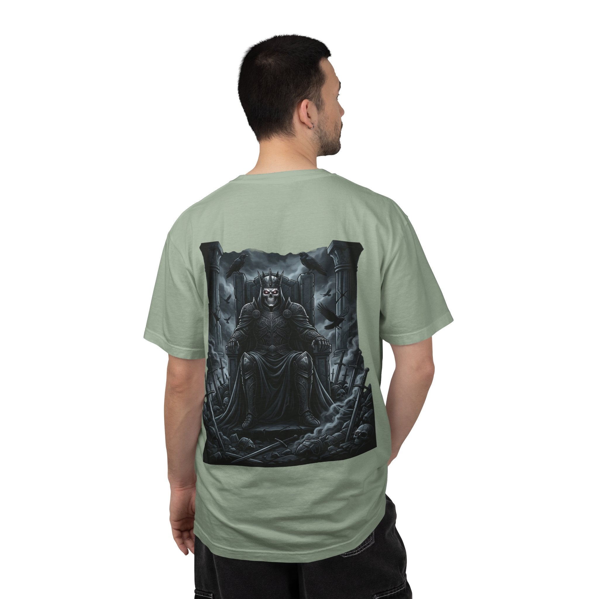 Dark Throne T-Shirt — Gothic King Graphic Tee