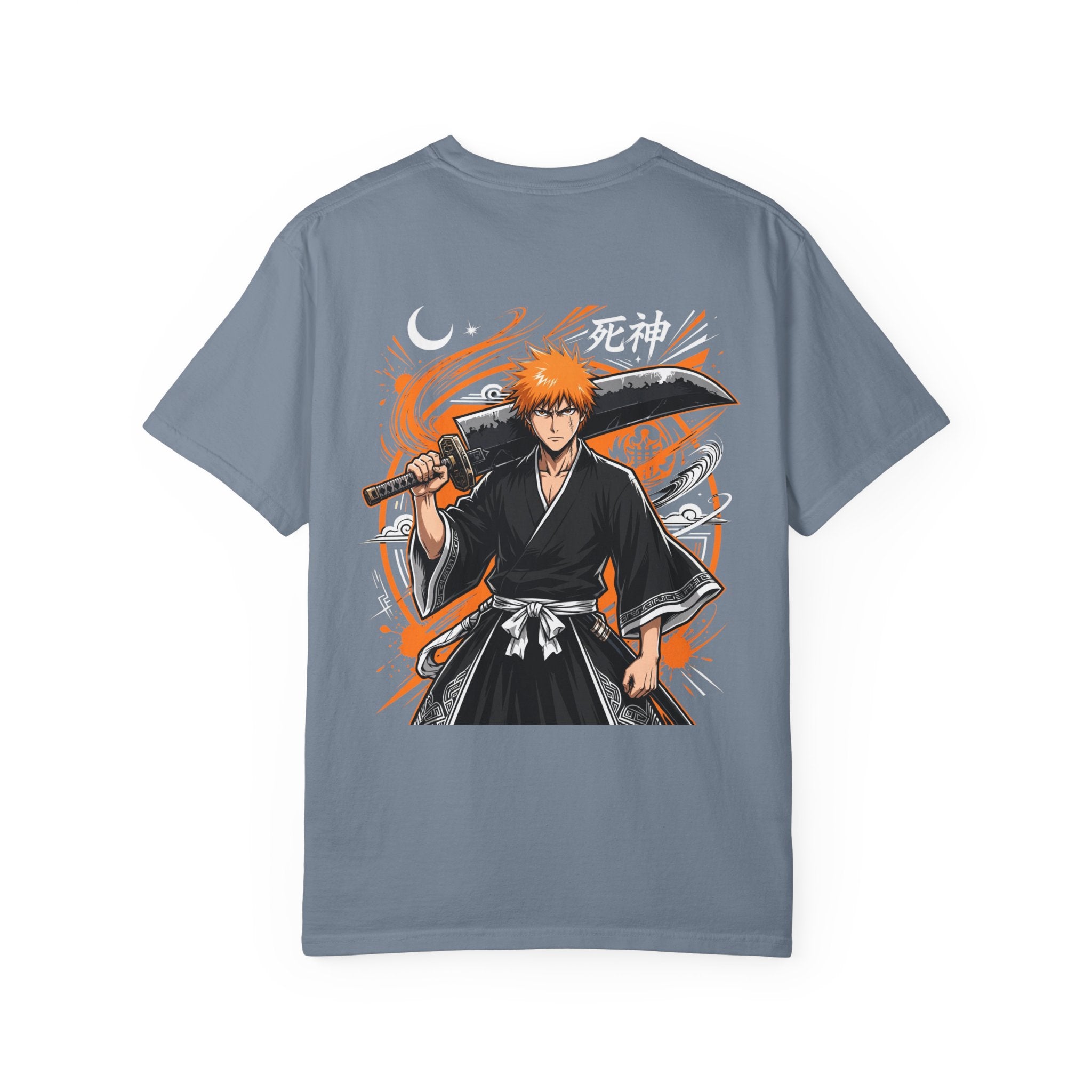 Anime Ichigo Sword T-Shirt — Graphic Manga Hero Tee