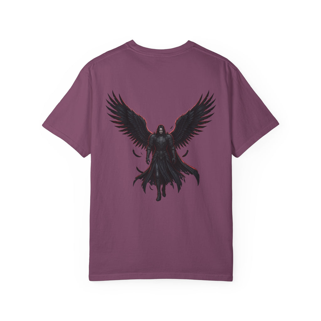 Raven Reaper Graphic T-Shirt — Dark Gothic Backprint