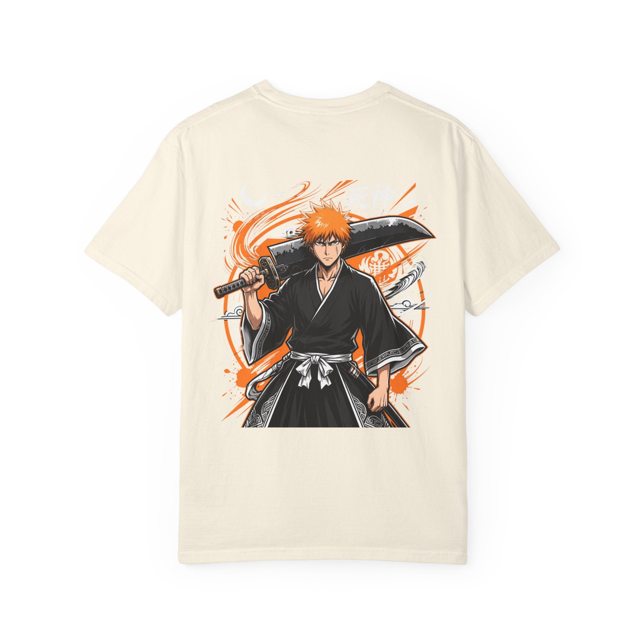 Anime Ichigo Sword T-Shirt — Graphic Manga Hero Tee