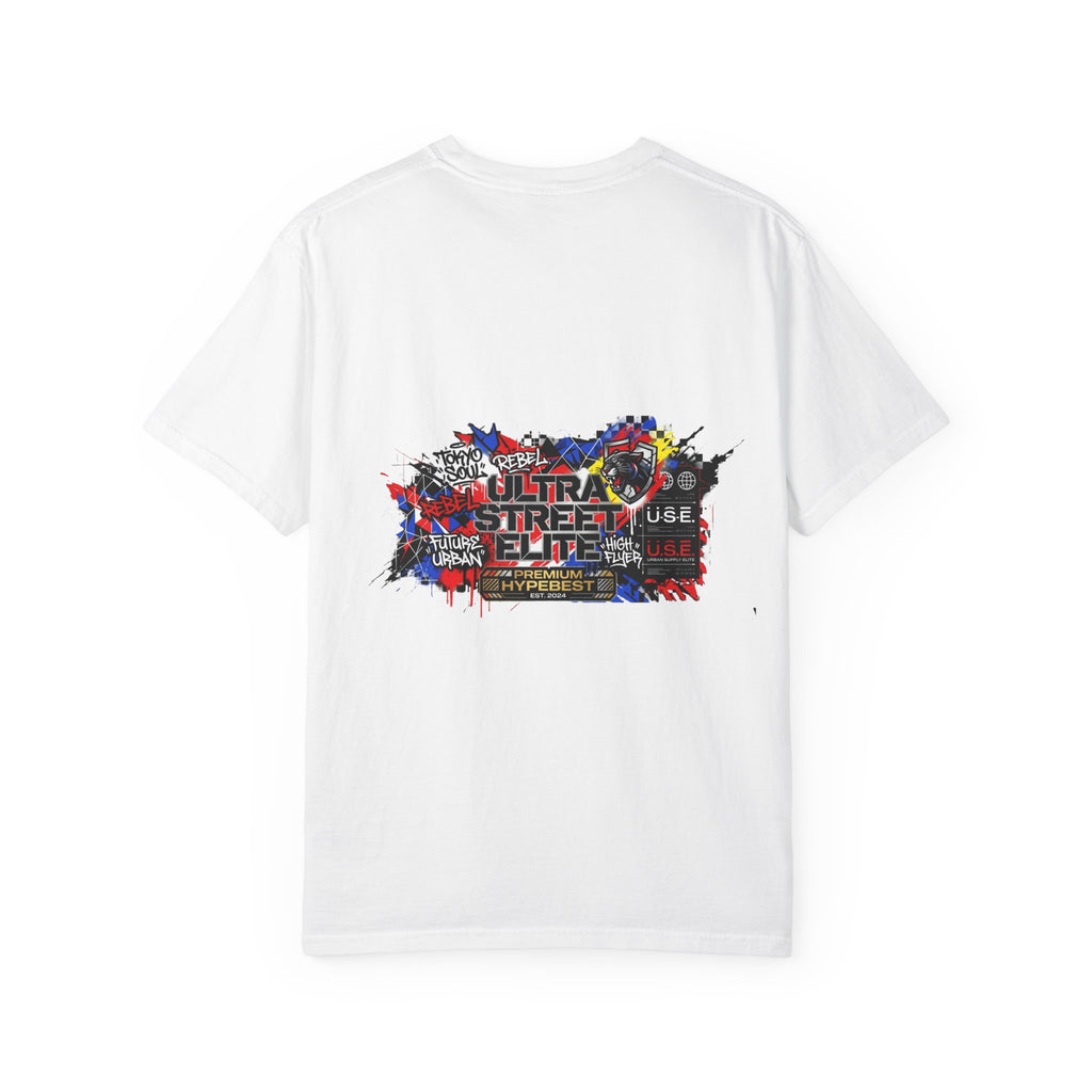Street Elite Graphic T-Shirt — Urban Graffiti Back Print