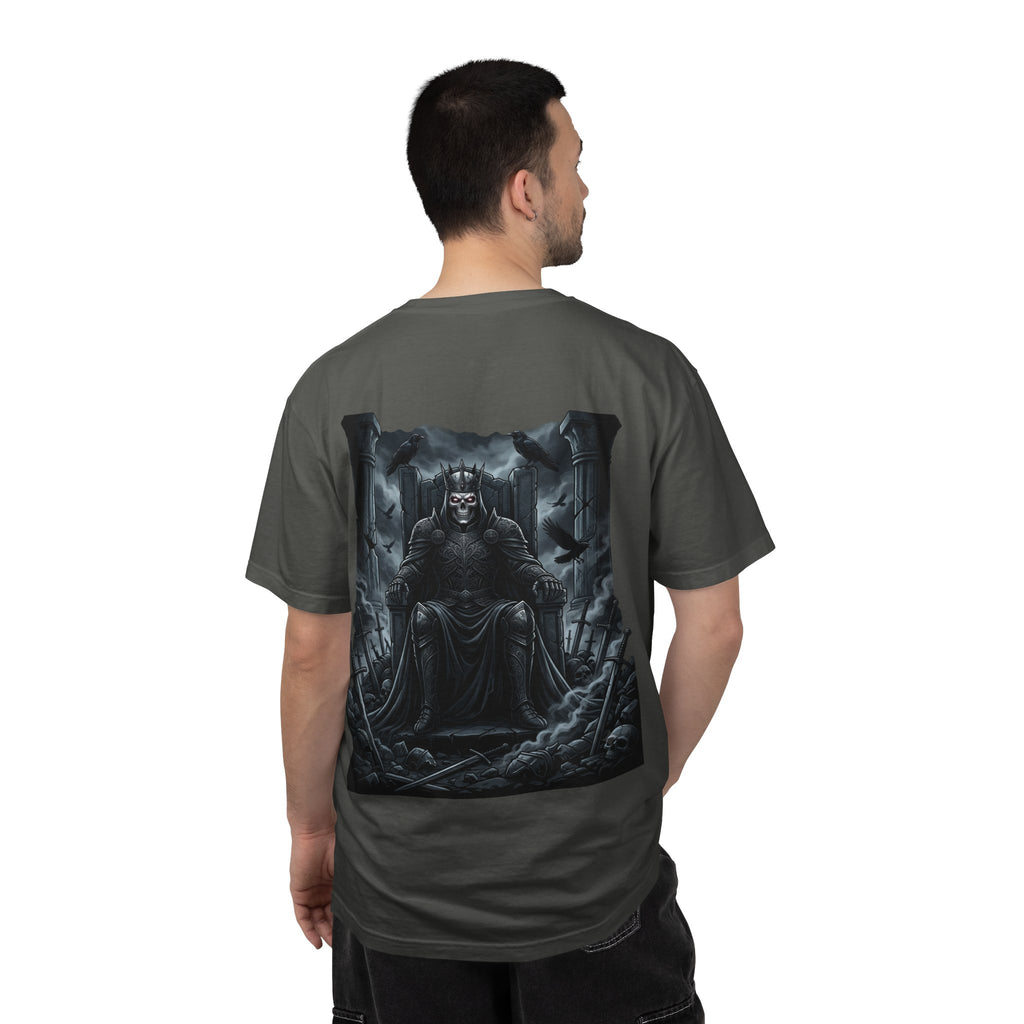 Dark Throne T-Shirt — Gothic King Graphic Tee