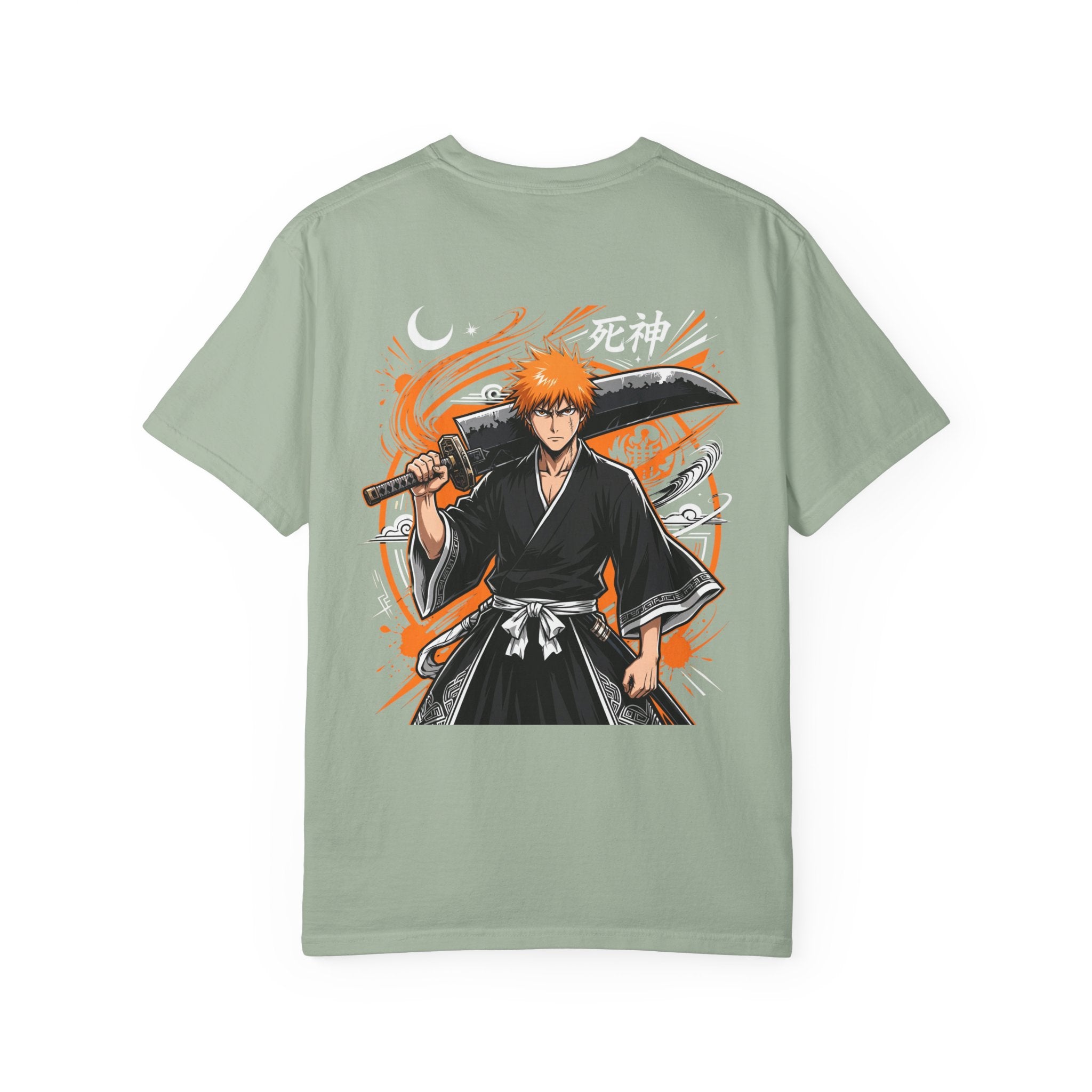 Anime Ichigo Sword T-Shirt — Graphic Manga Hero Tee