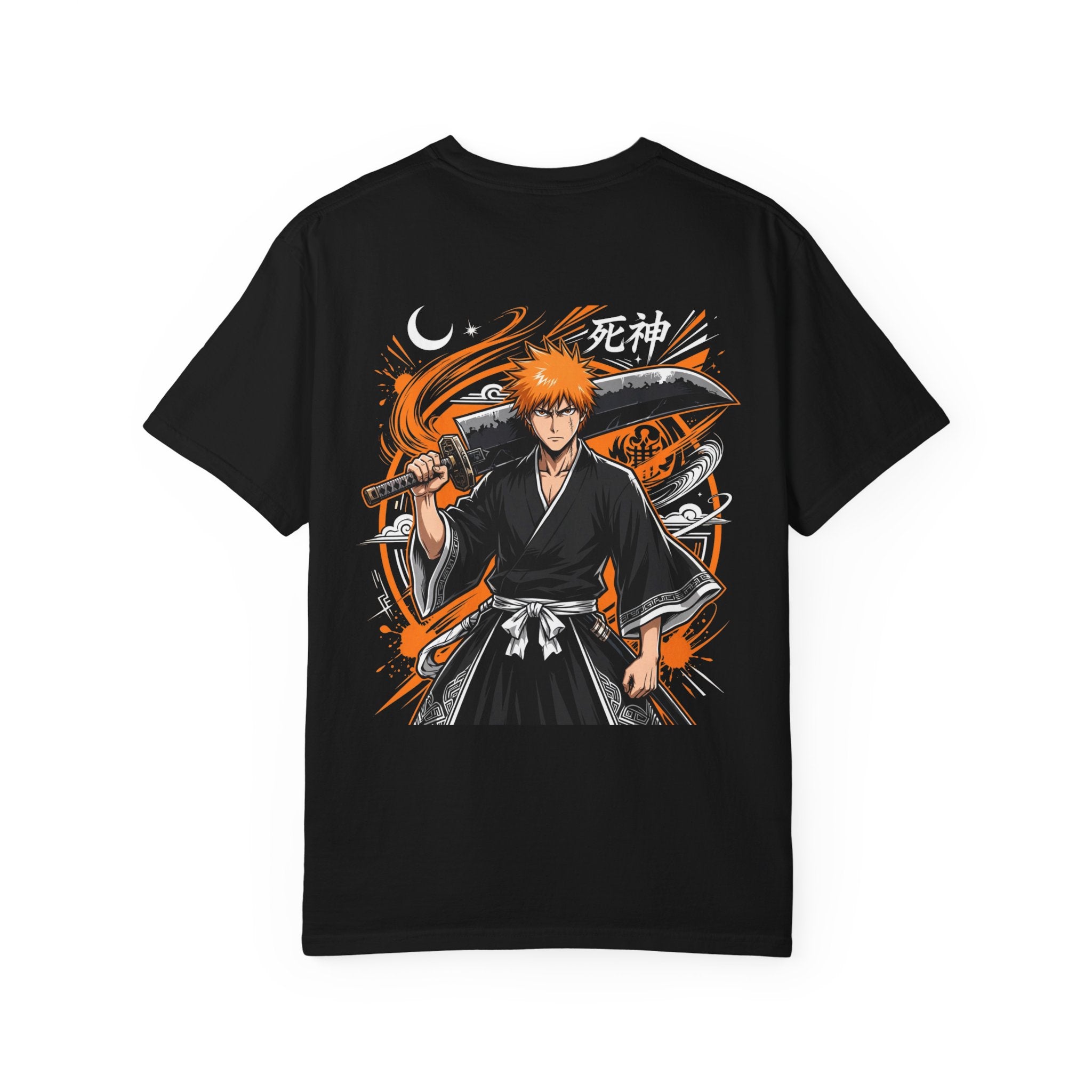 Anime Ichigo Sword T-Shirt — Graphic Manga Hero Tee