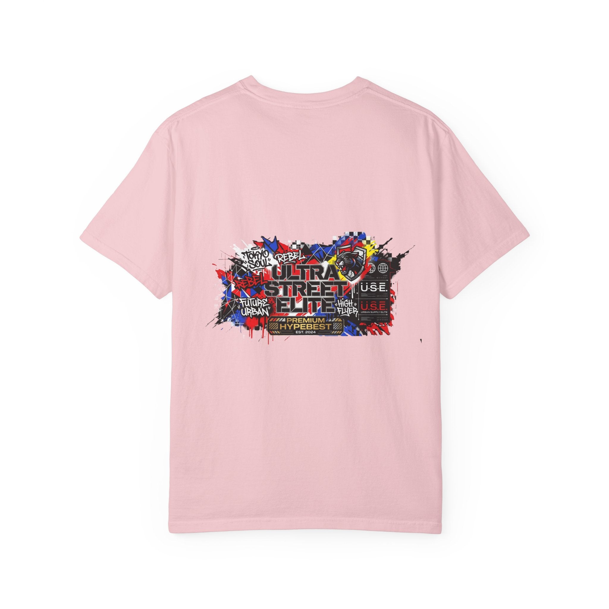Street Elite Graphic T-Shirt — Urban Graffiti Back Print