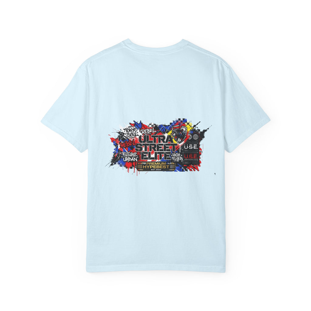 Street Elite Graphic T-Shirt — Urban Graffiti Back Print