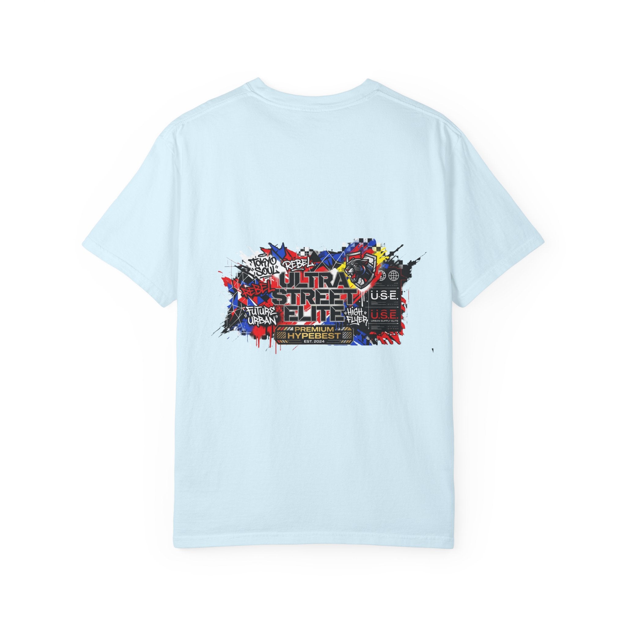 Street Elite Graphic T-Shirt — Urban Graffiti Back Print