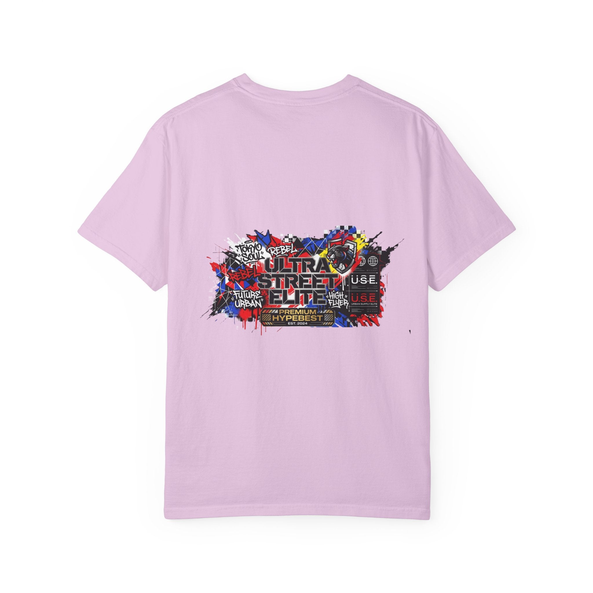 Street Elite Graphic T-Shirt — Urban Graffiti Back Print