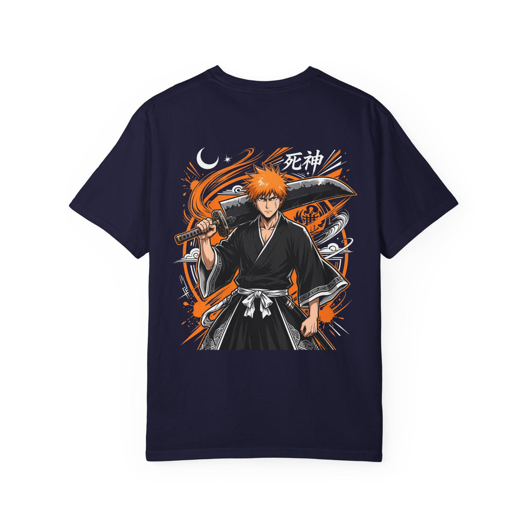 Anime Ichigo Sword T-Shirt — Graphic Manga Hero Tee