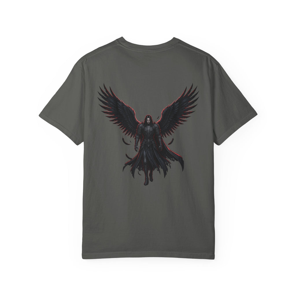 Raven Reaper Graphic T-Shirt — Dark Gothic Backprint