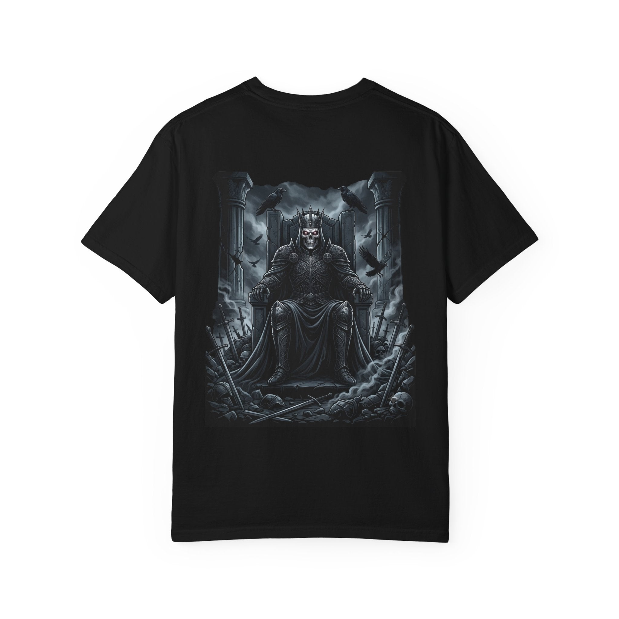 Dark Throne T-Shirt — Gothic King Graphic Tee