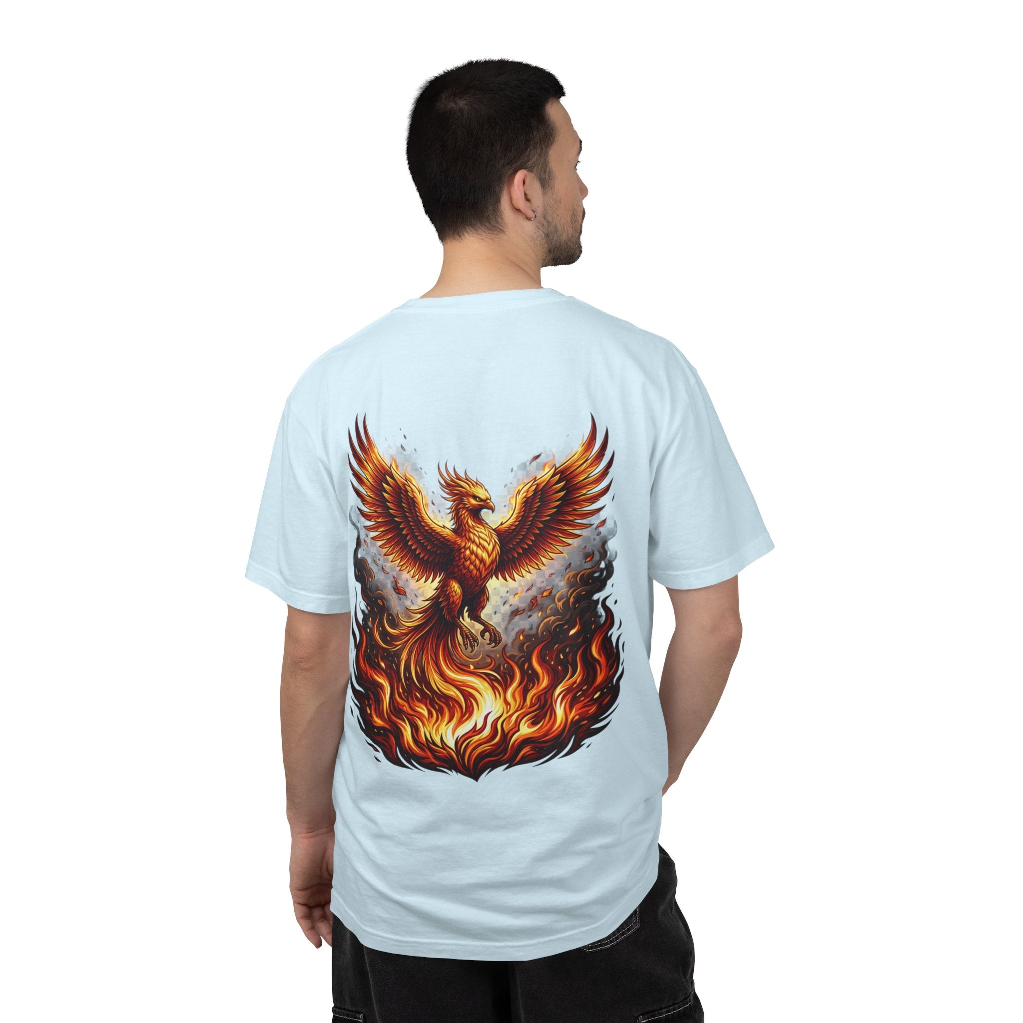 Phoenix Fireback T-Shirt — Rising Phoenix Graphic Tee