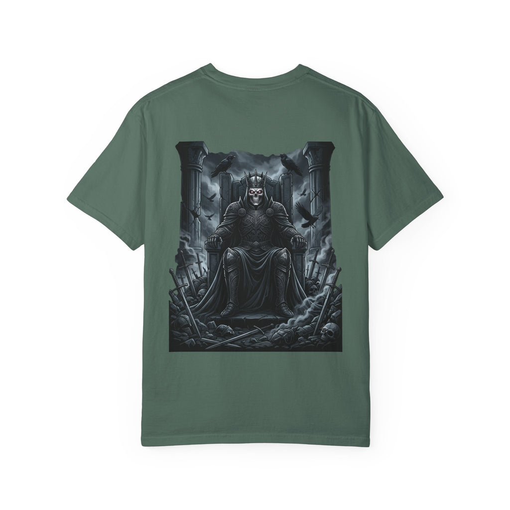Dark Throne T-Shirt — Gothic King Graphic Tee