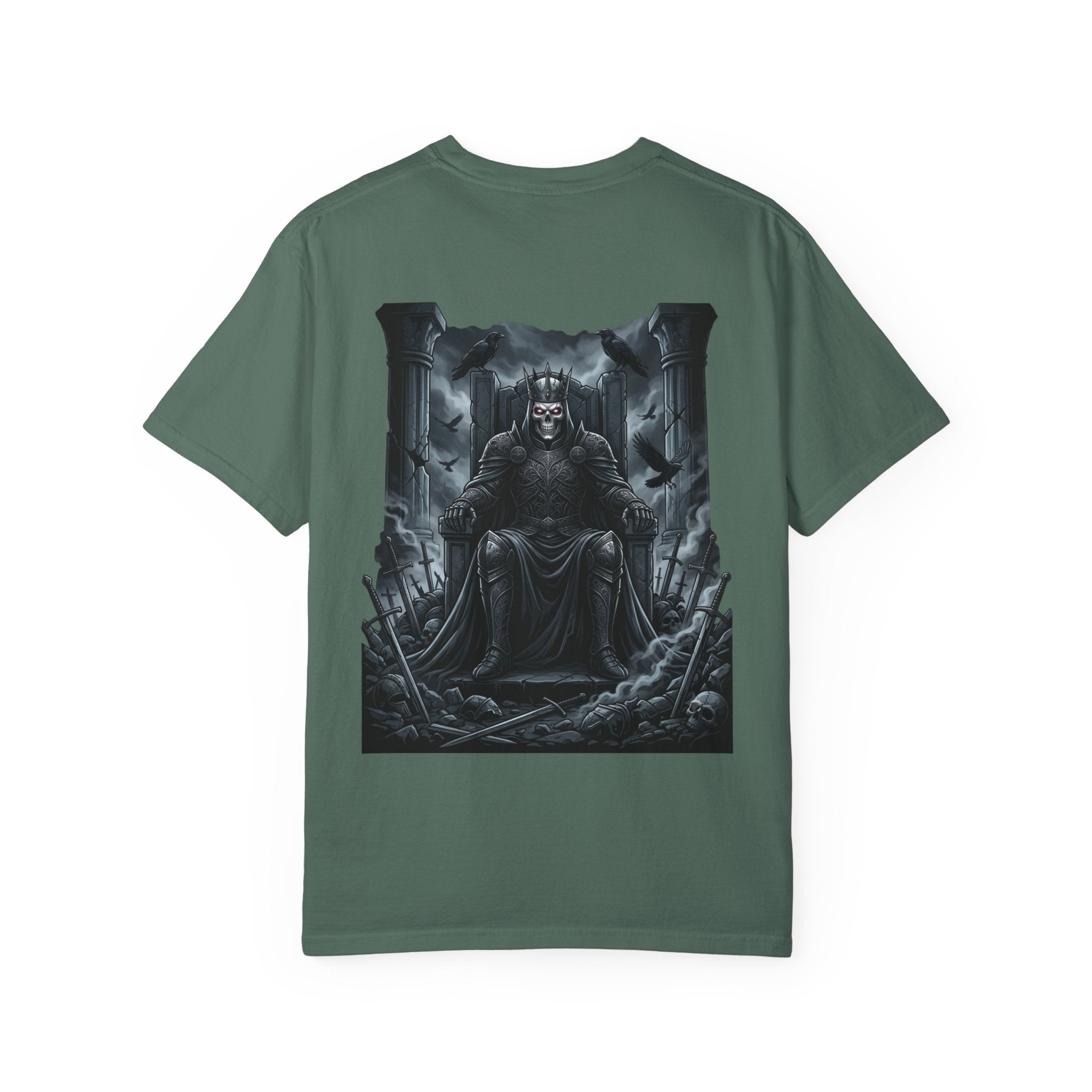 Dark Throne T-Shirt — Gothic King Graphic Tee