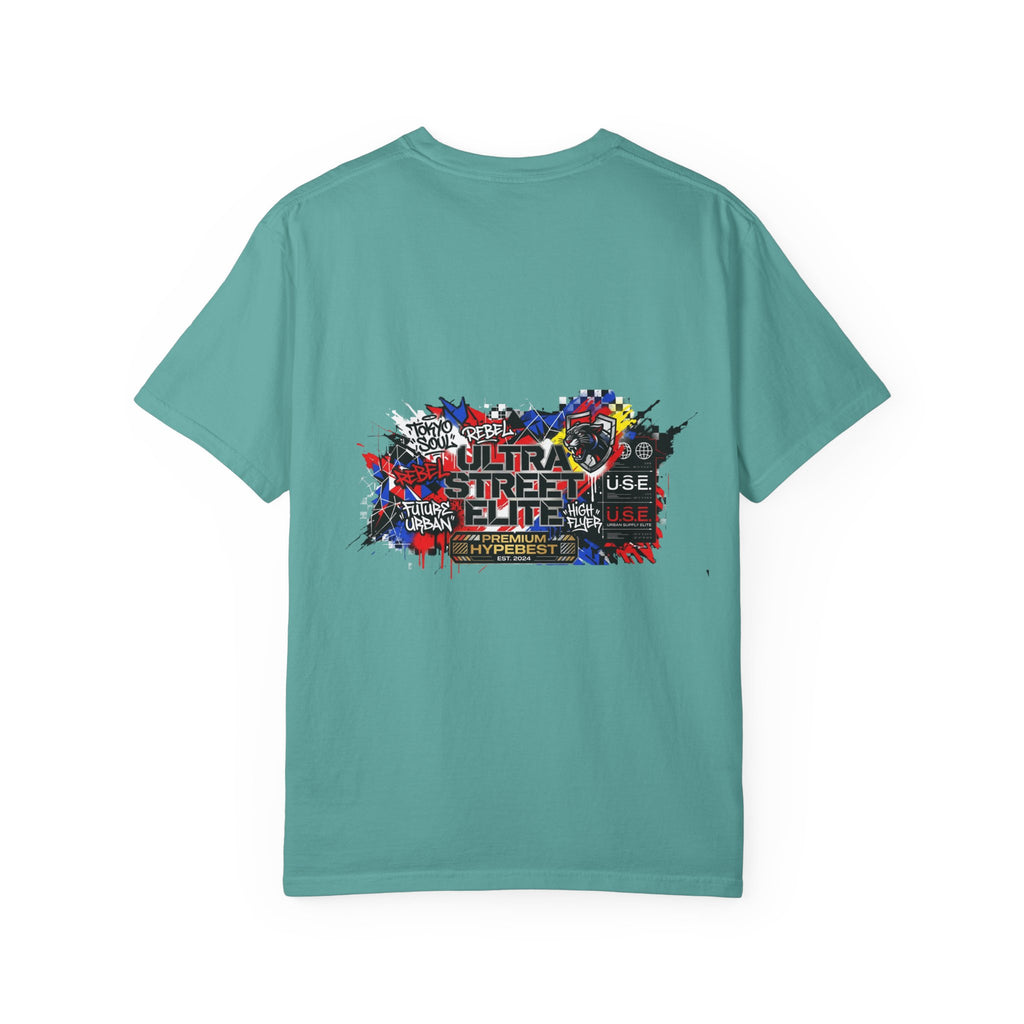 Street Elite Graphic T-Shirt — Urban Graffiti Back Print