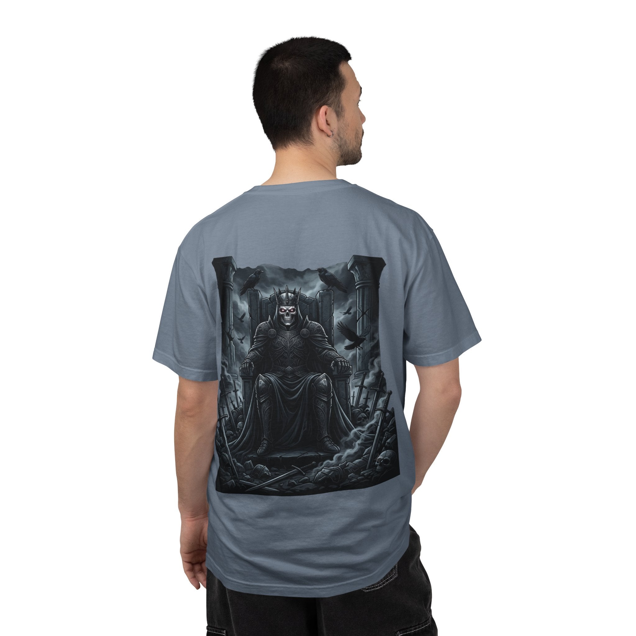 Dark Throne T-Shirt — Gothic King Graphic Tee
