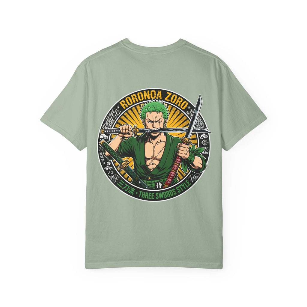 Zoro Three Swords Tee — Roronoa Zoro Anime T-Shirt