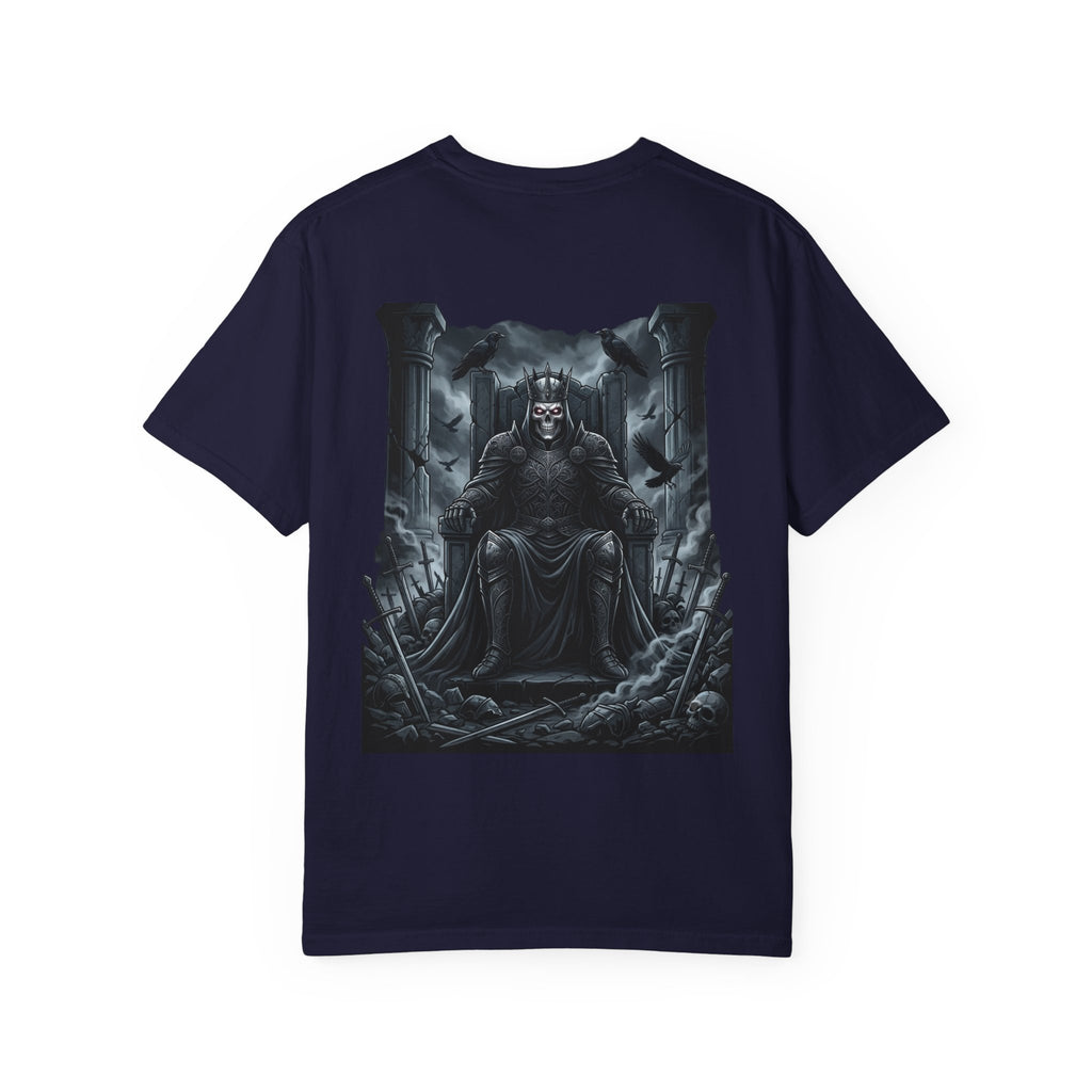 Dark Throne T-Shirt — Gothic King Graphic Tee