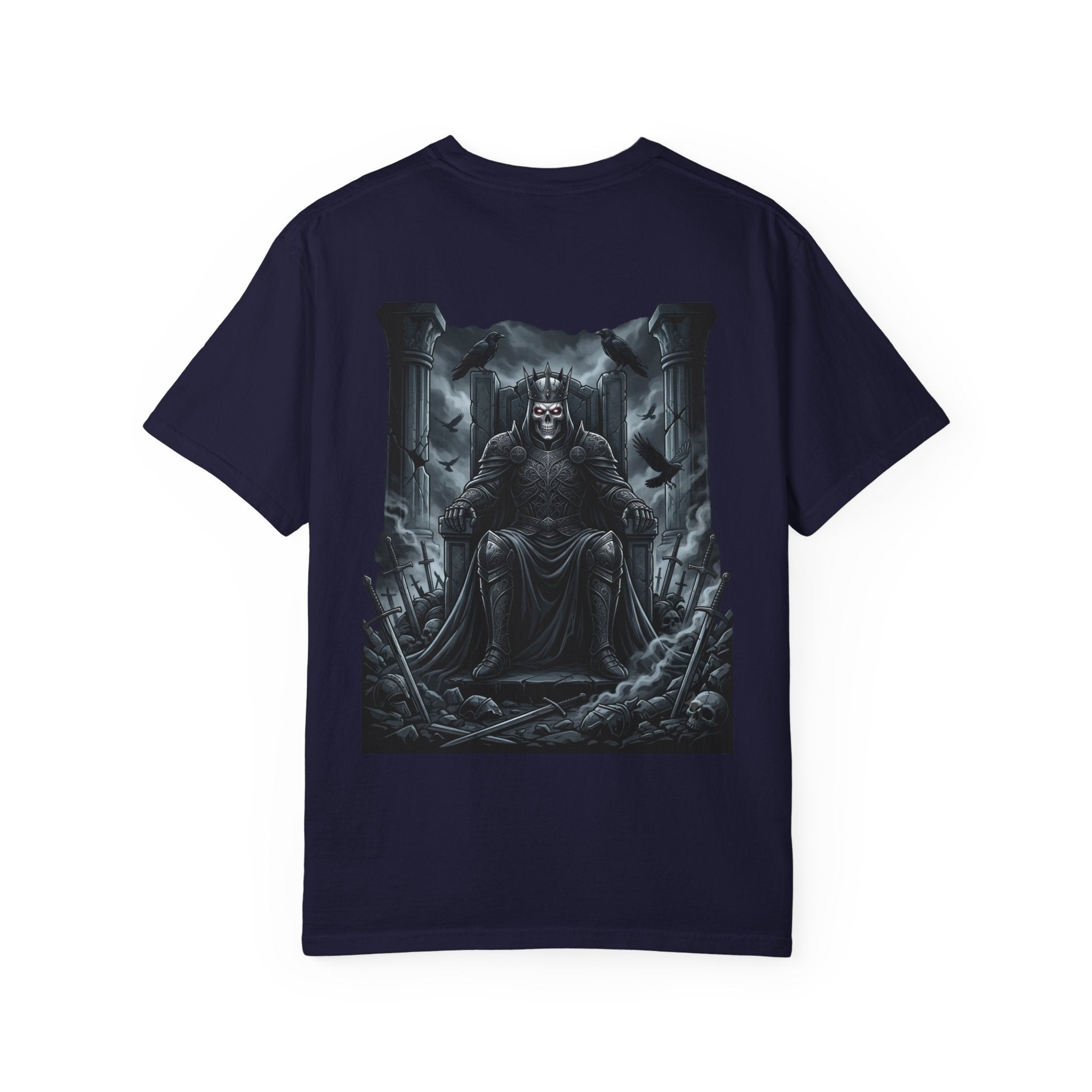 Dark Throne T-Shirt — Gothic King Graphic Tee