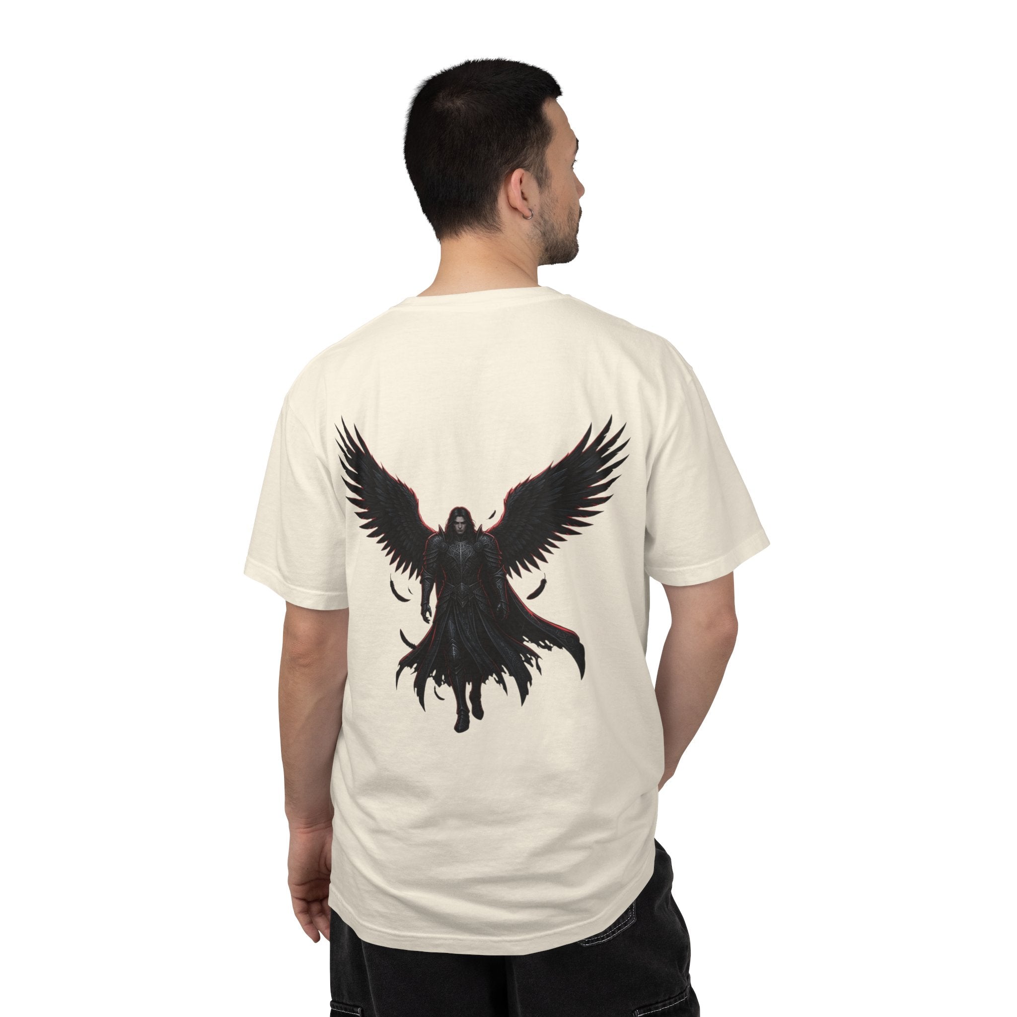 Raven Reaper Graphic T-Shirt — Dark Gothic Backprint