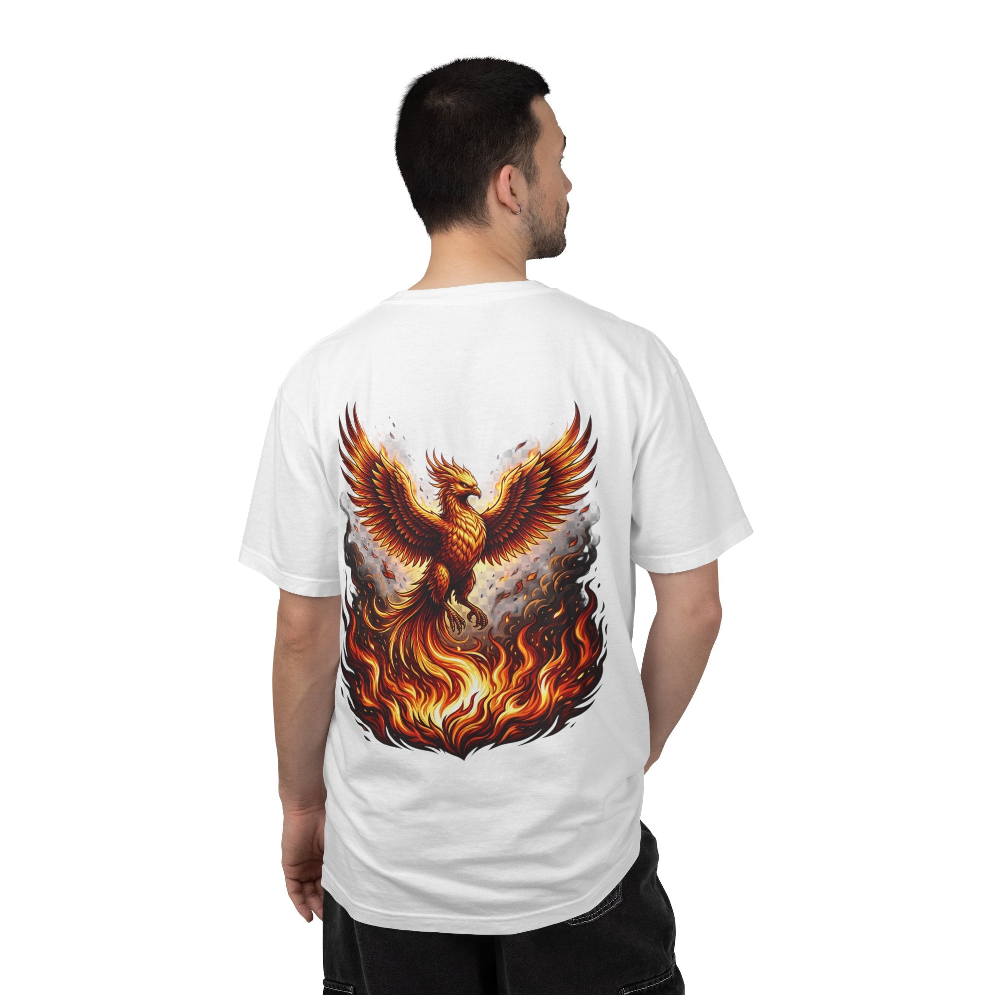 Phoenix Fireback T-Shirt — Rising Phoenix Graphic Tee