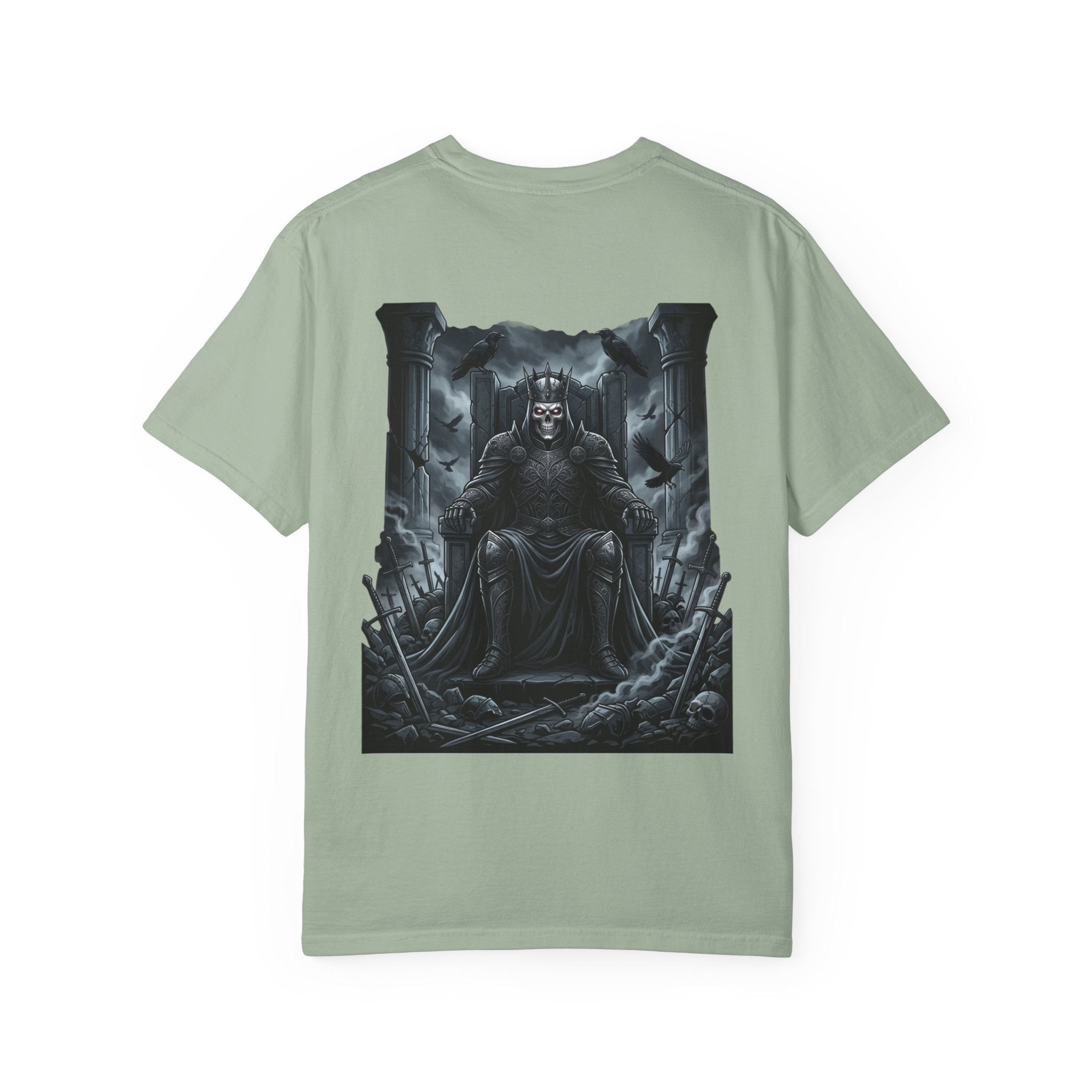 Dark Throne T-Shirt — Gothic King Graphic Tee