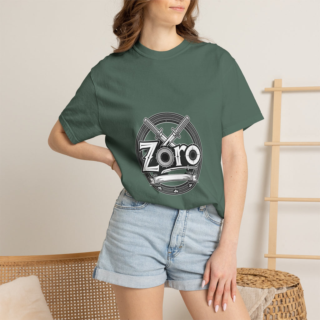 Zoro Three Swords Tee — Roronoa Zoro Anime T-Shirt