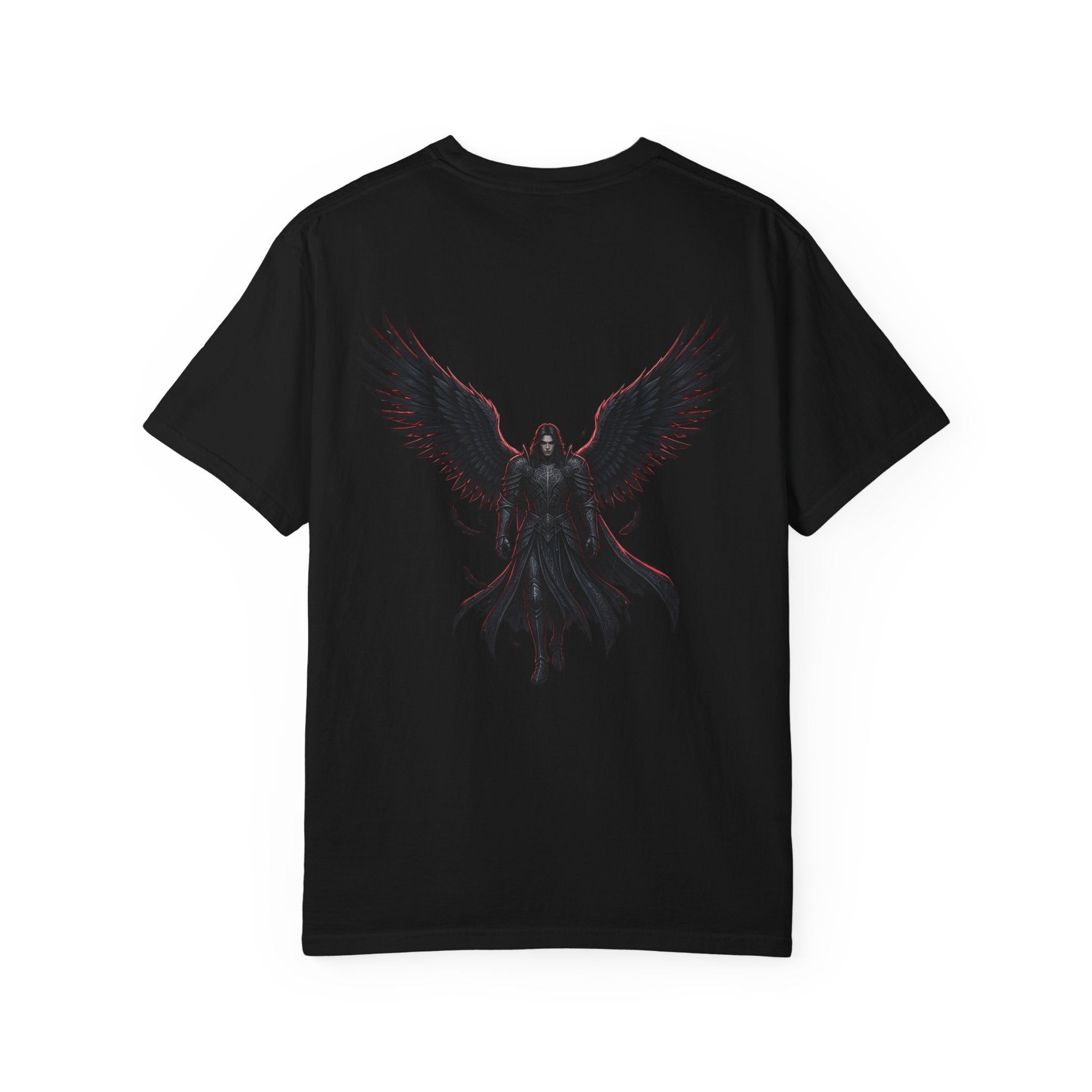 Raven Reaper Graphic T-Shirt — Dark Gothic Backprint