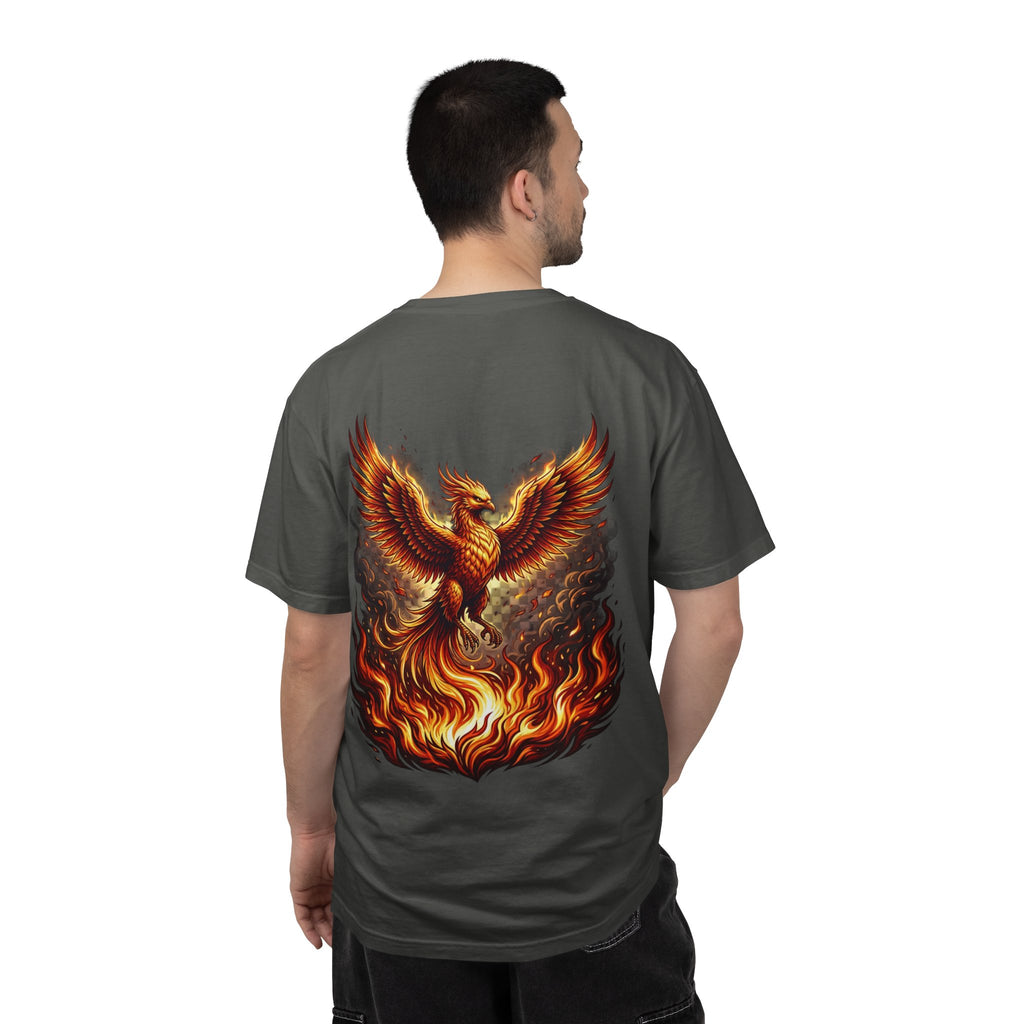 Phoenix Fireback T-Shirt — Rising Phoenix Graphic Tee