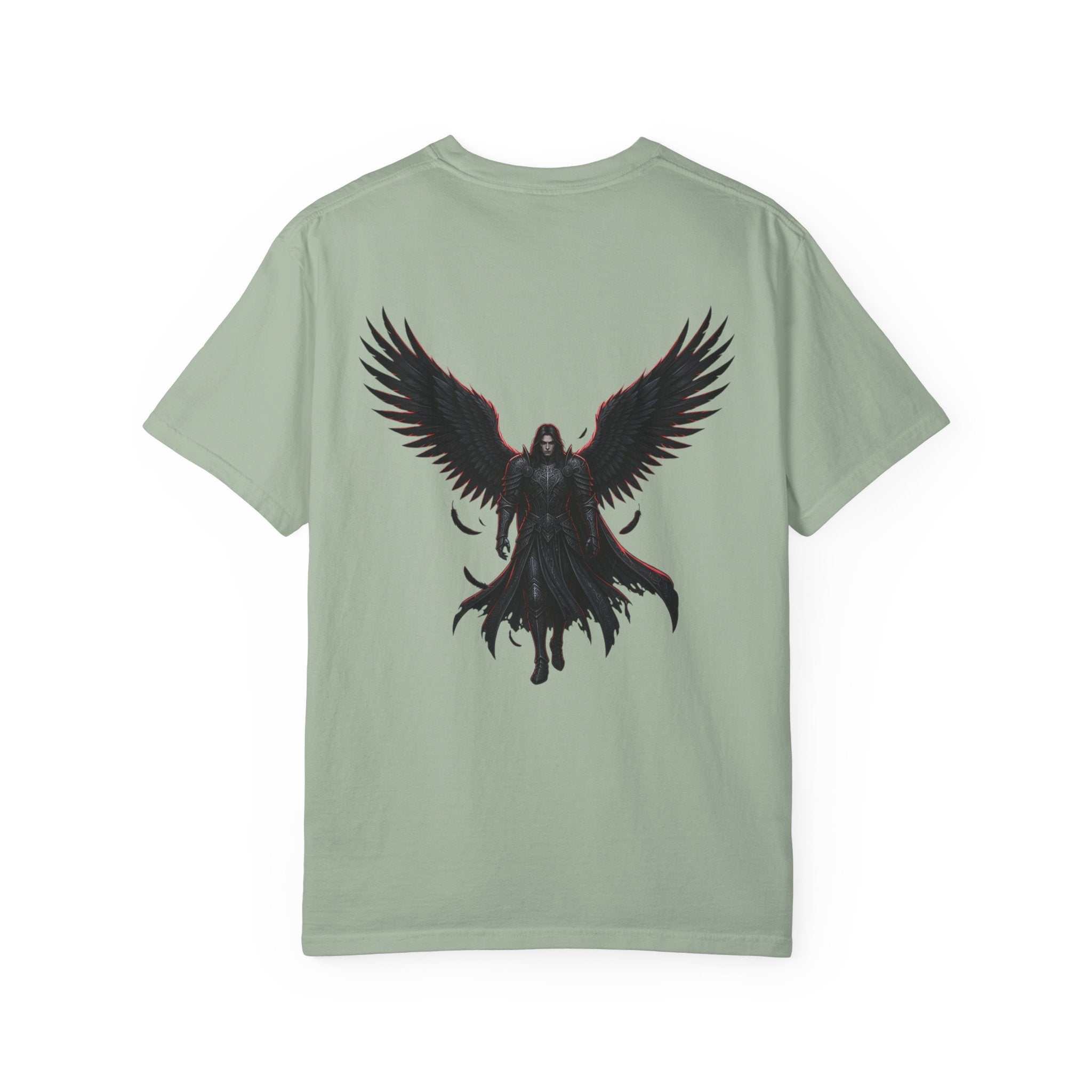 Raven Reaper Graphic T-Shirt — Dark Gothic Backprint