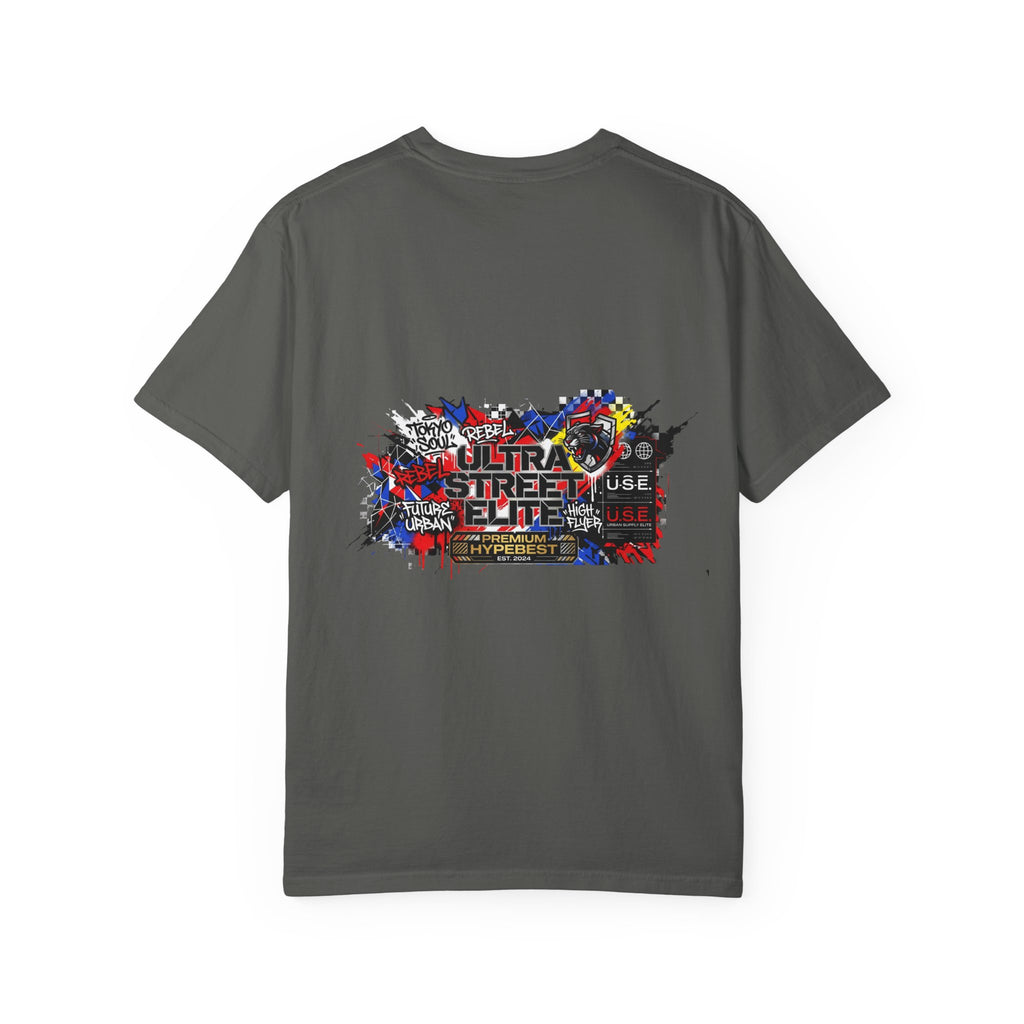 Street Elite Graphic T-Shirt — Urban Graffiti Back Print