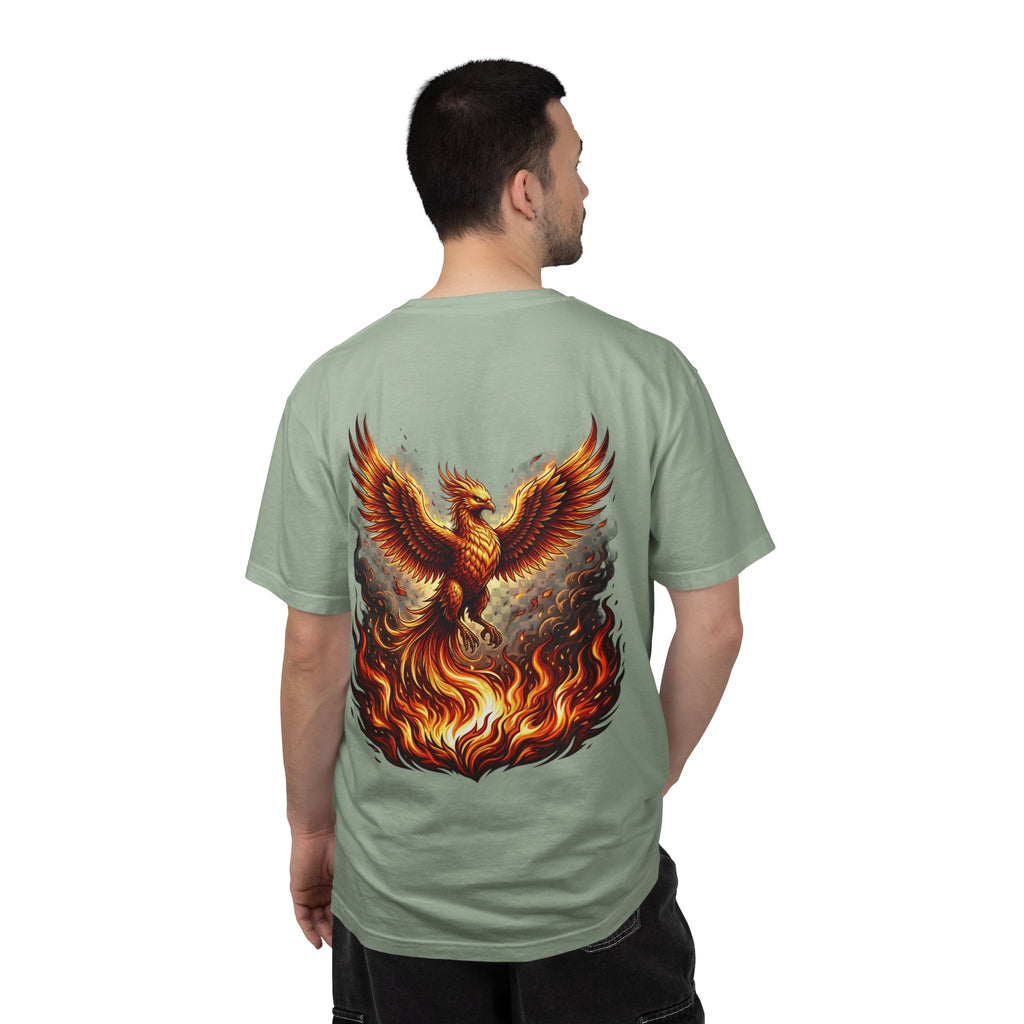 Phoenix Fireback T-Shirt — Rising Phoenix Graphic Tee