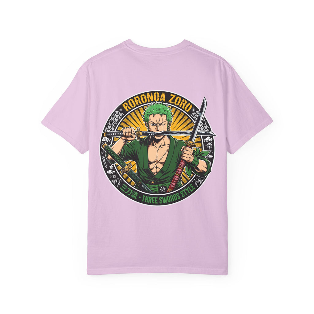 Zoro Three Swords Tee — Roronoa Zoro Anime T-Shirt