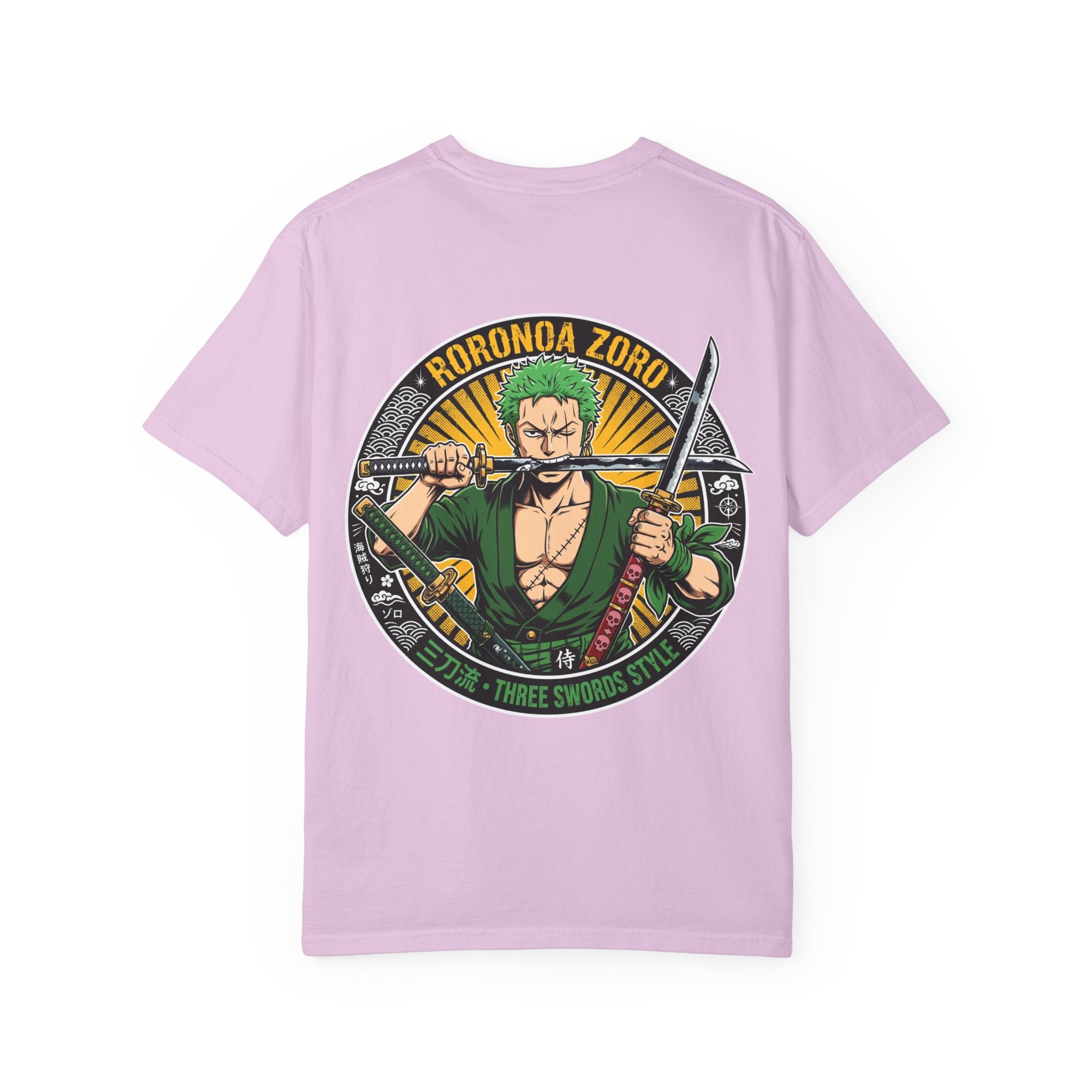 Zoro Three Swords Tee — Roronoa Zoro Anime T-Shirt