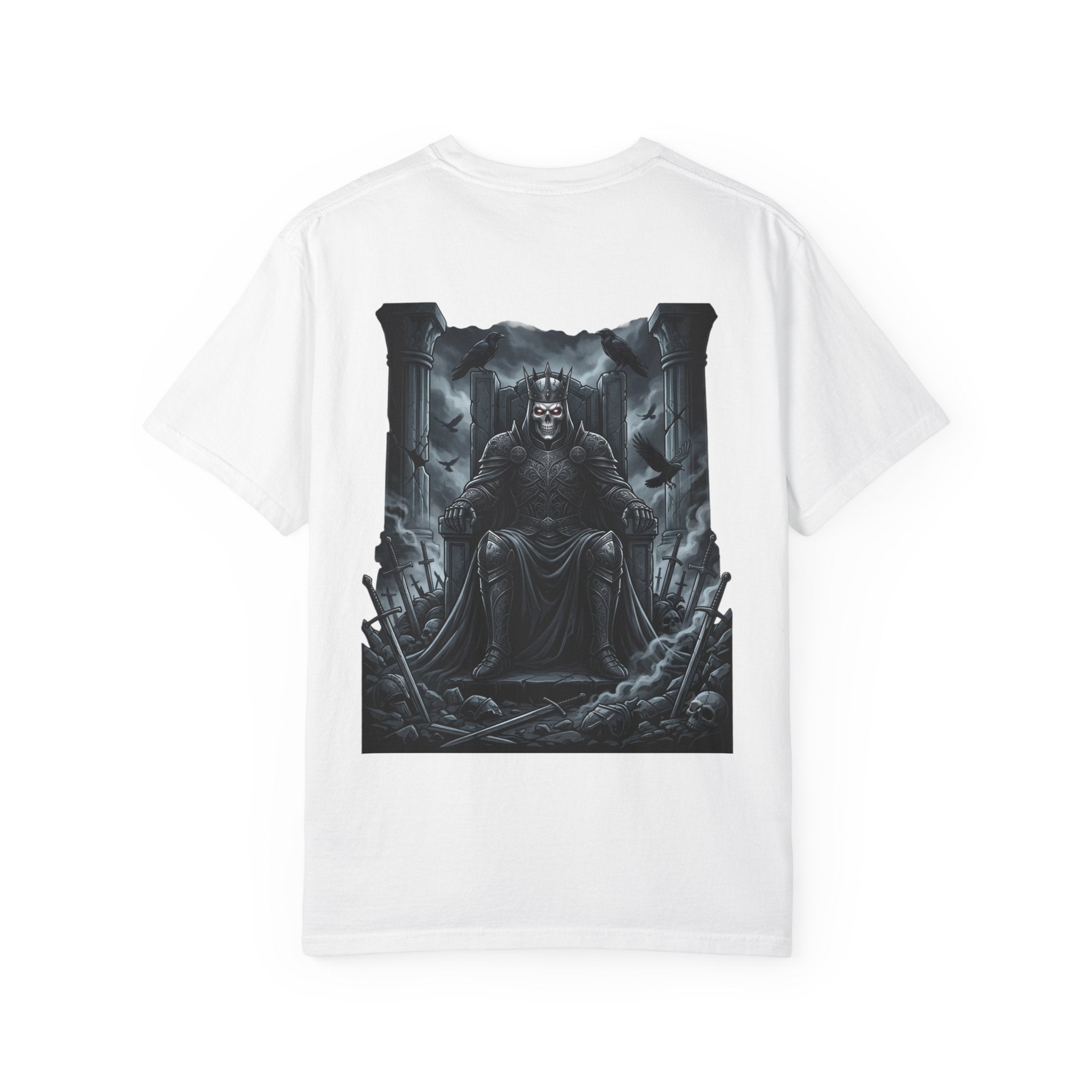 Dark Throne T-Shirt — Gothic King Graphic Tee