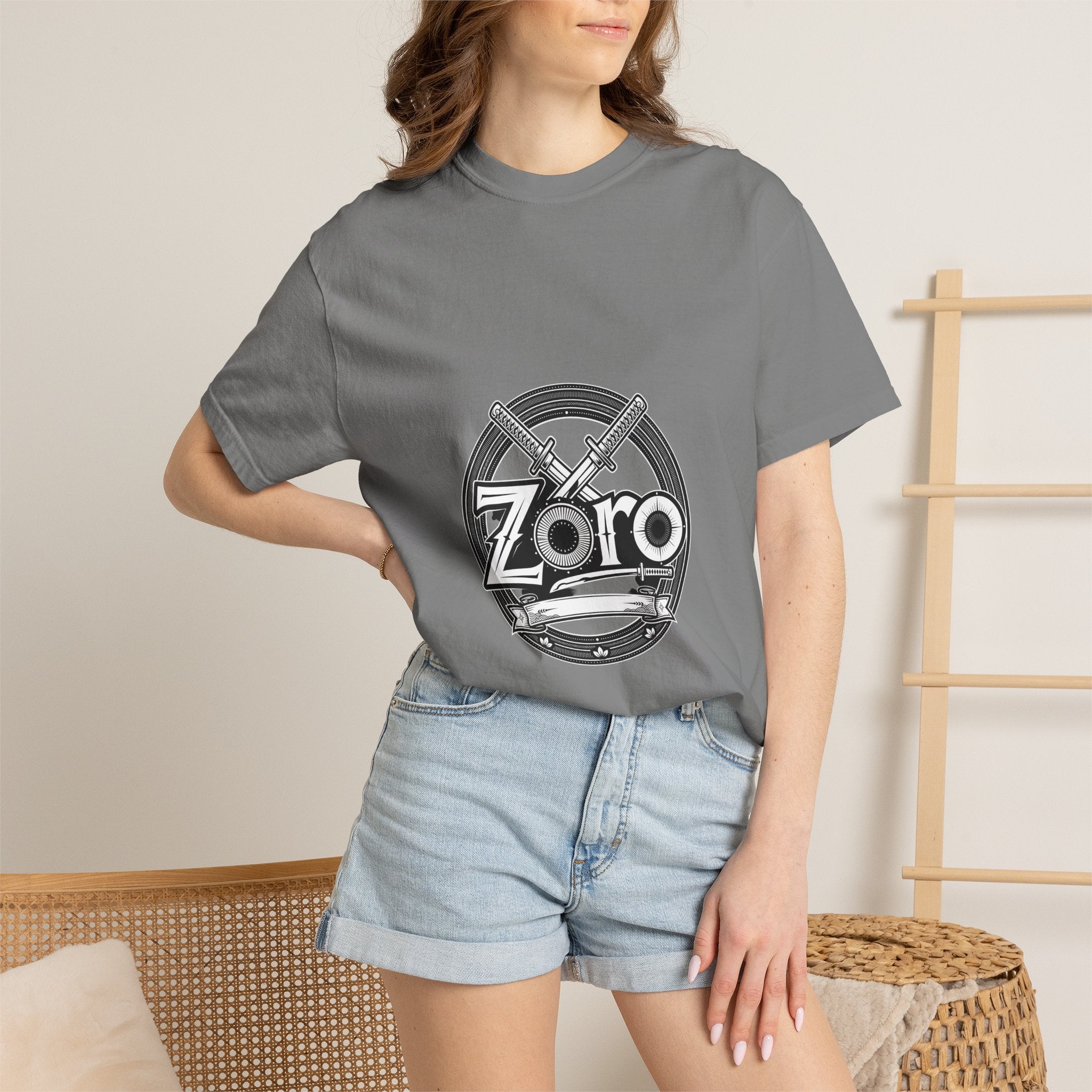 Zoro Three Swords Tee — Roronoa Zoro Anime T-Shirt