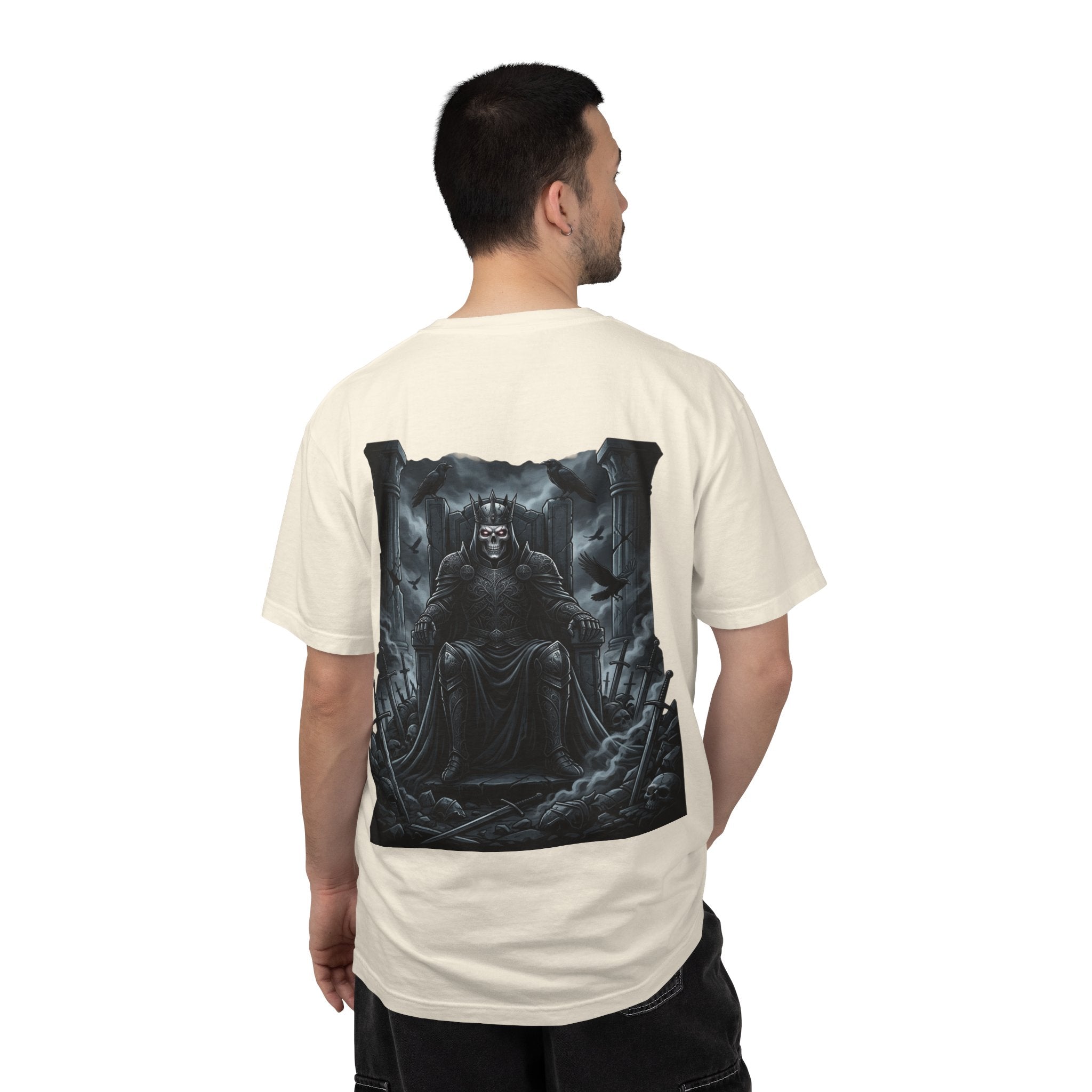 Dark Throne T-Shirt — Gothic King Graphic Tee