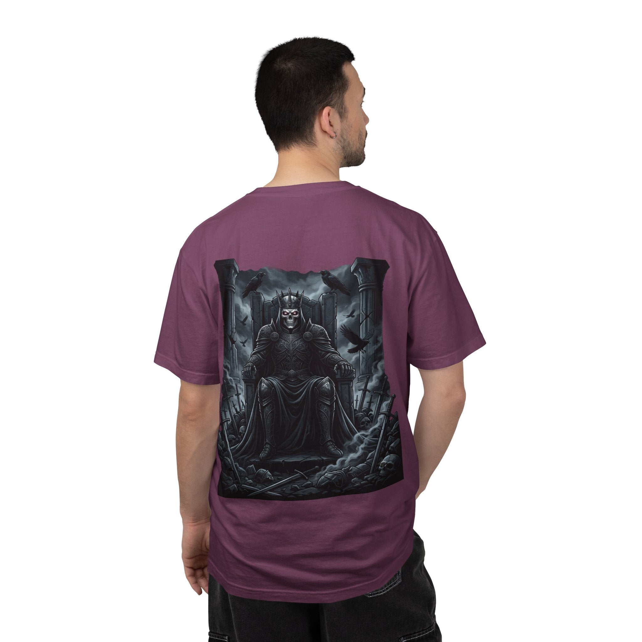 Dark Throne T-Shirt — Gothic King Graphic Tee
