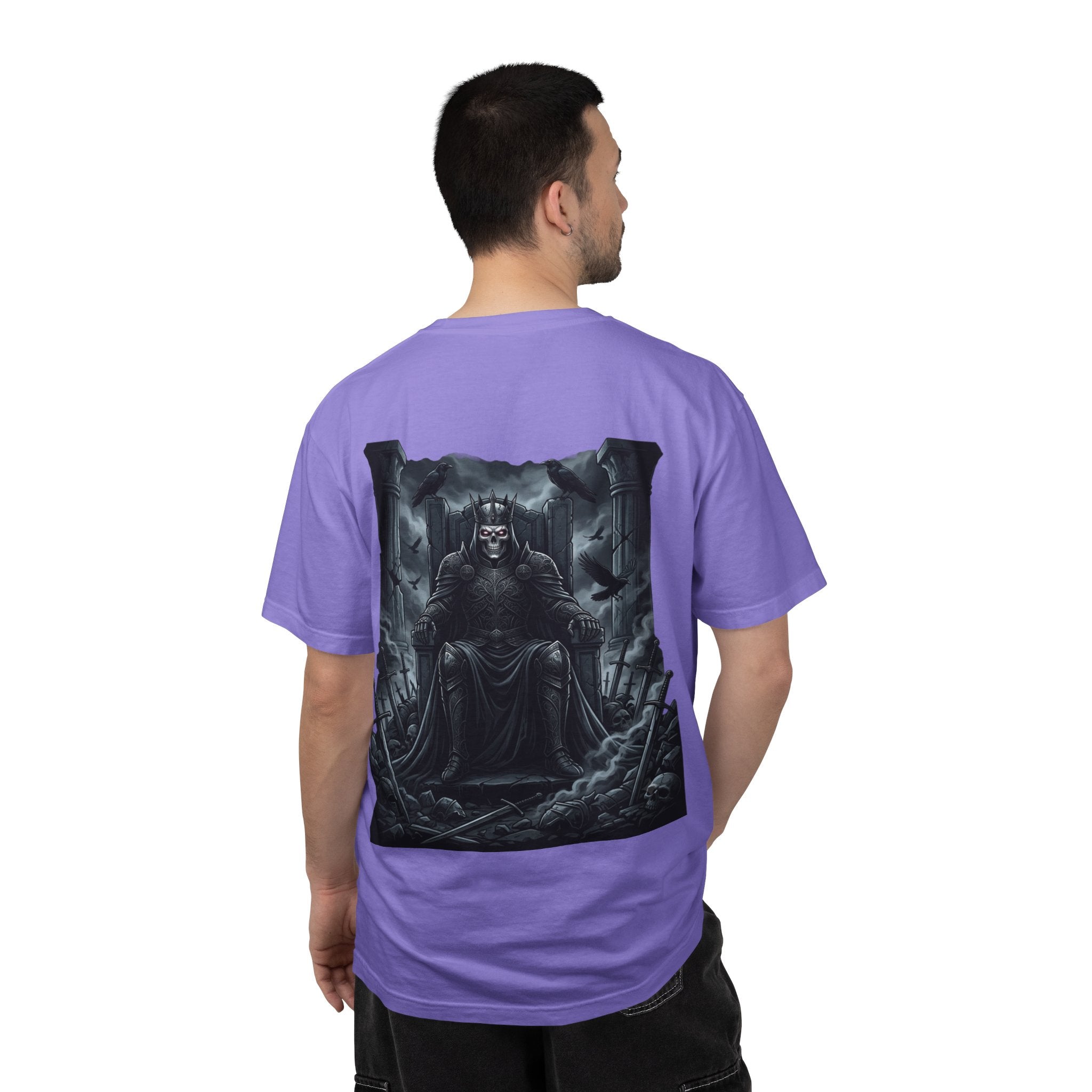 Dark Throne T-Shirt — Gothic King Graphic Tee