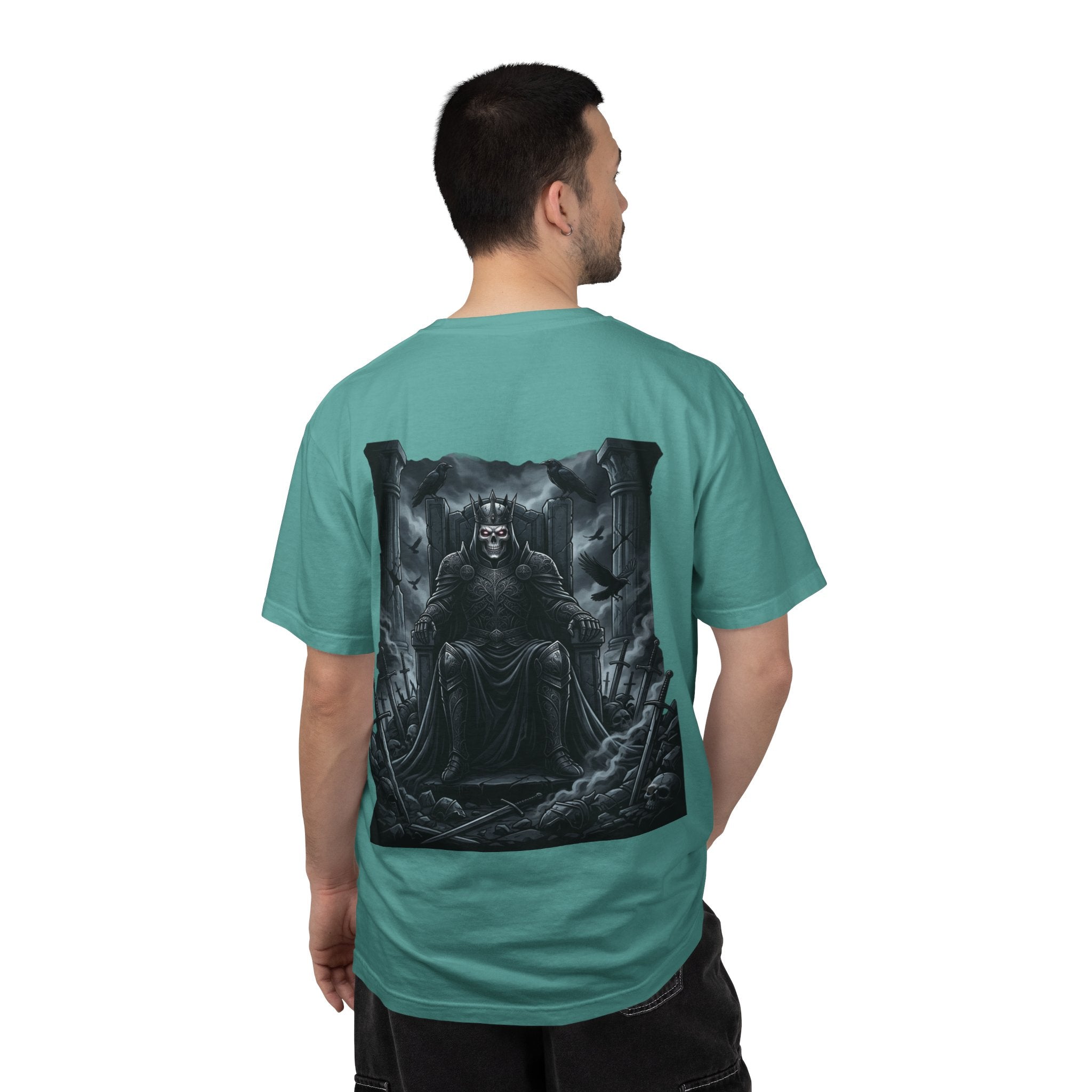 Dark Throne T-Shirt — Gothic King Graphic Tee