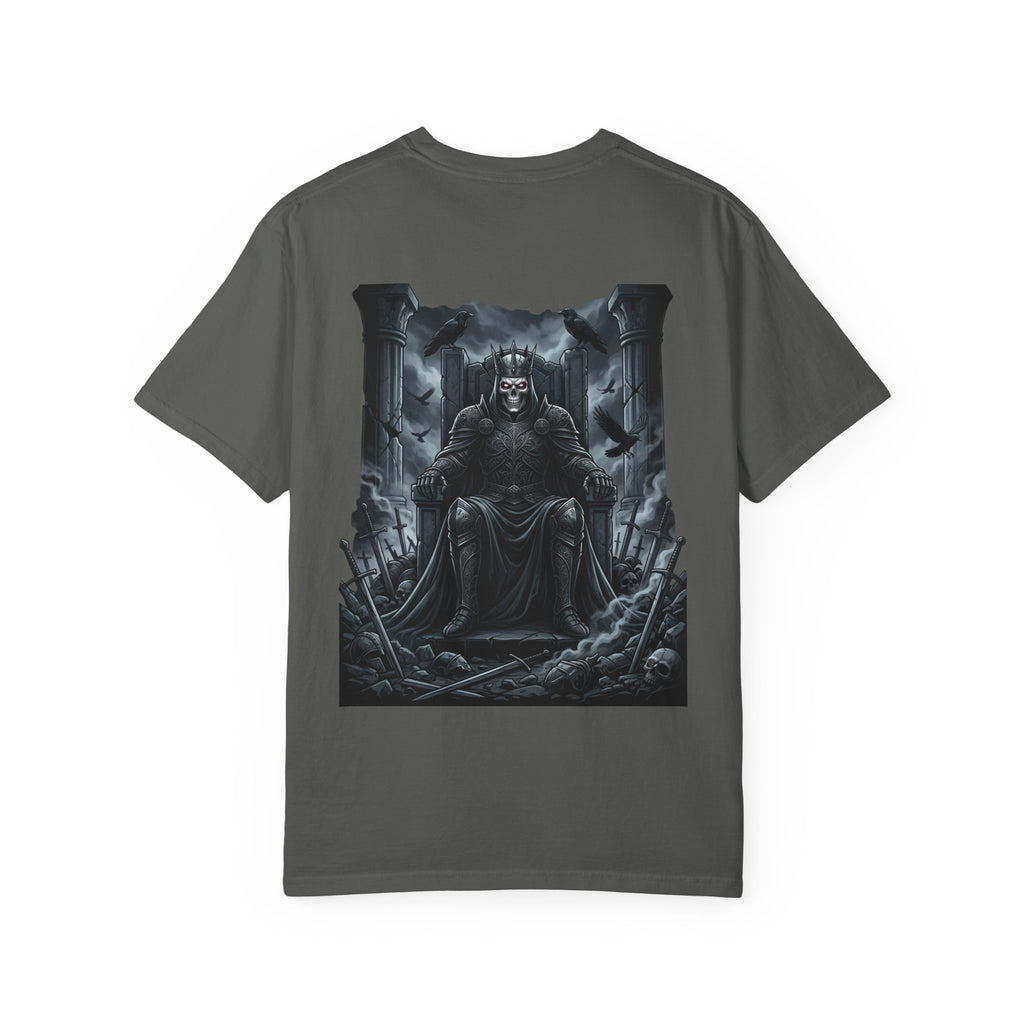 Dark Throne T-Shirt — Gothic King Graphic Tee