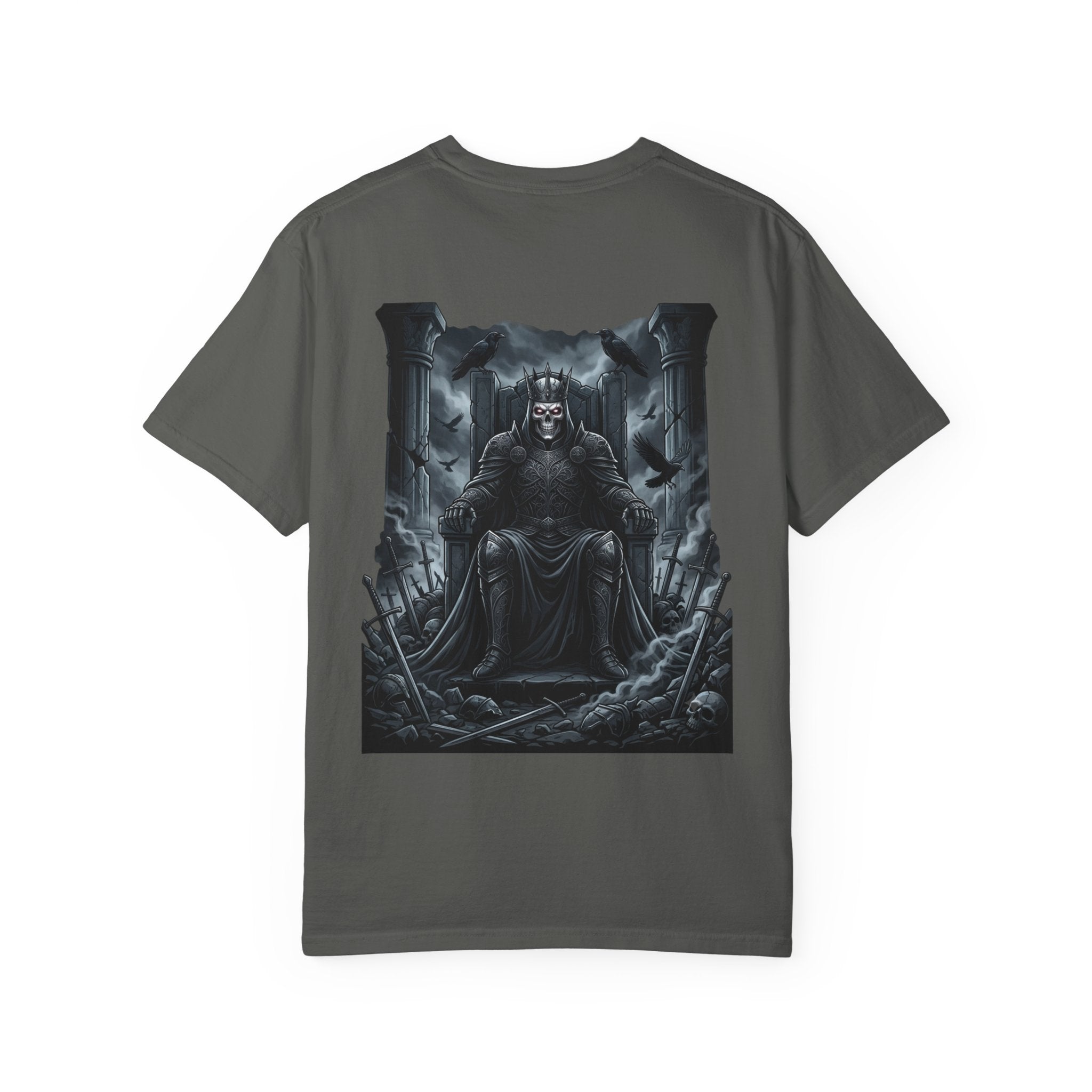Dark Throne T-Shirt — Gothic King Graphic Tee